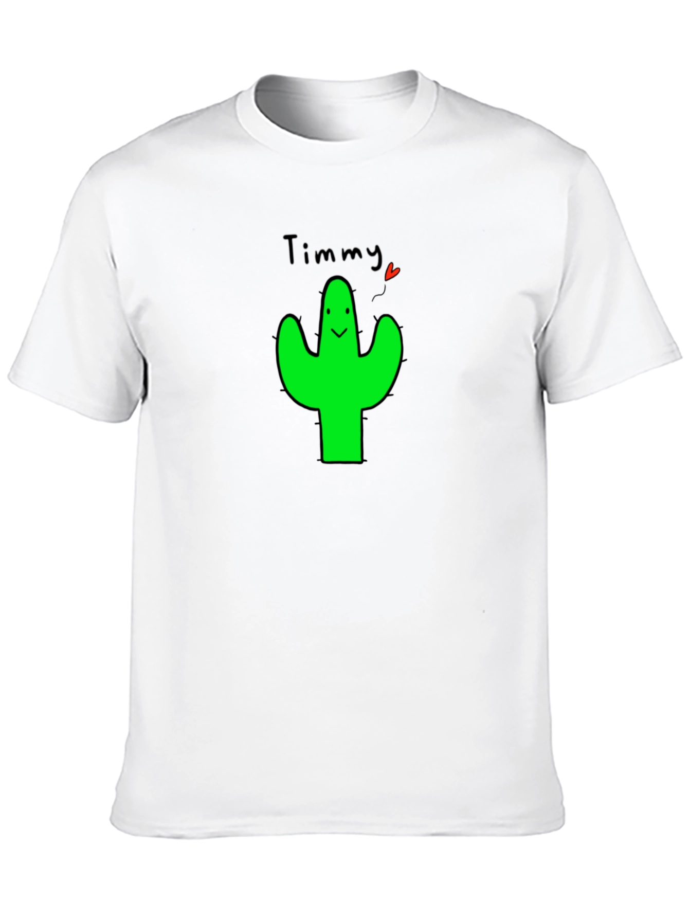 Timmy Cactus Graphic T-Shirt - Cute & Trendy