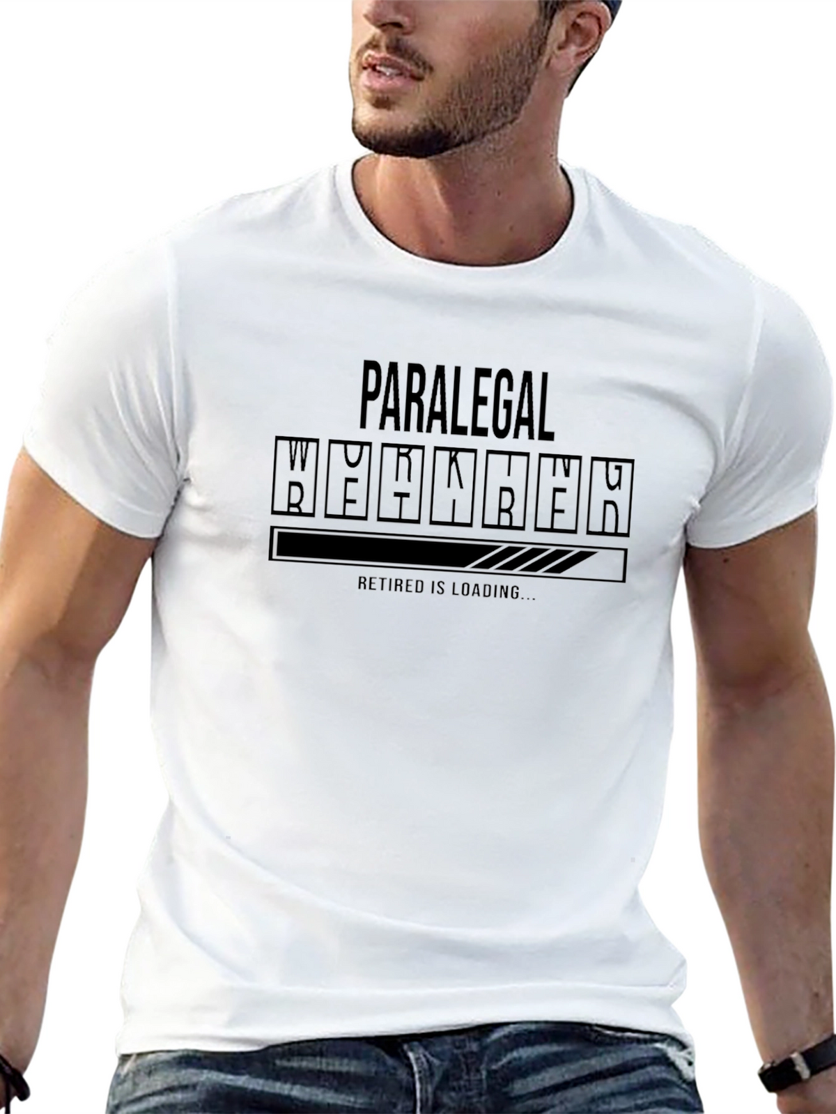 Paralegal Retirement Loading T-Shirt