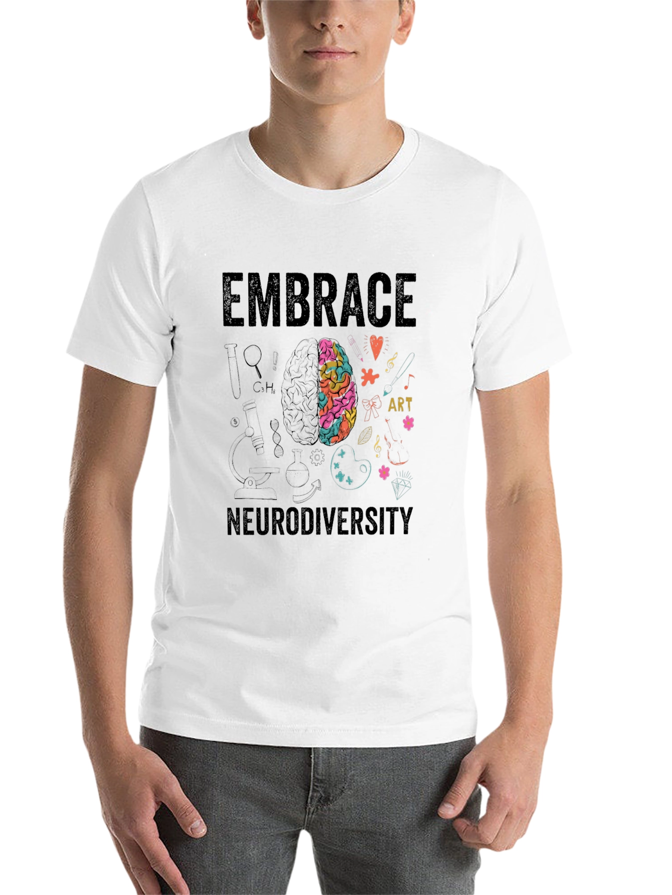 Embrace Neurodiversity Graphic Tee