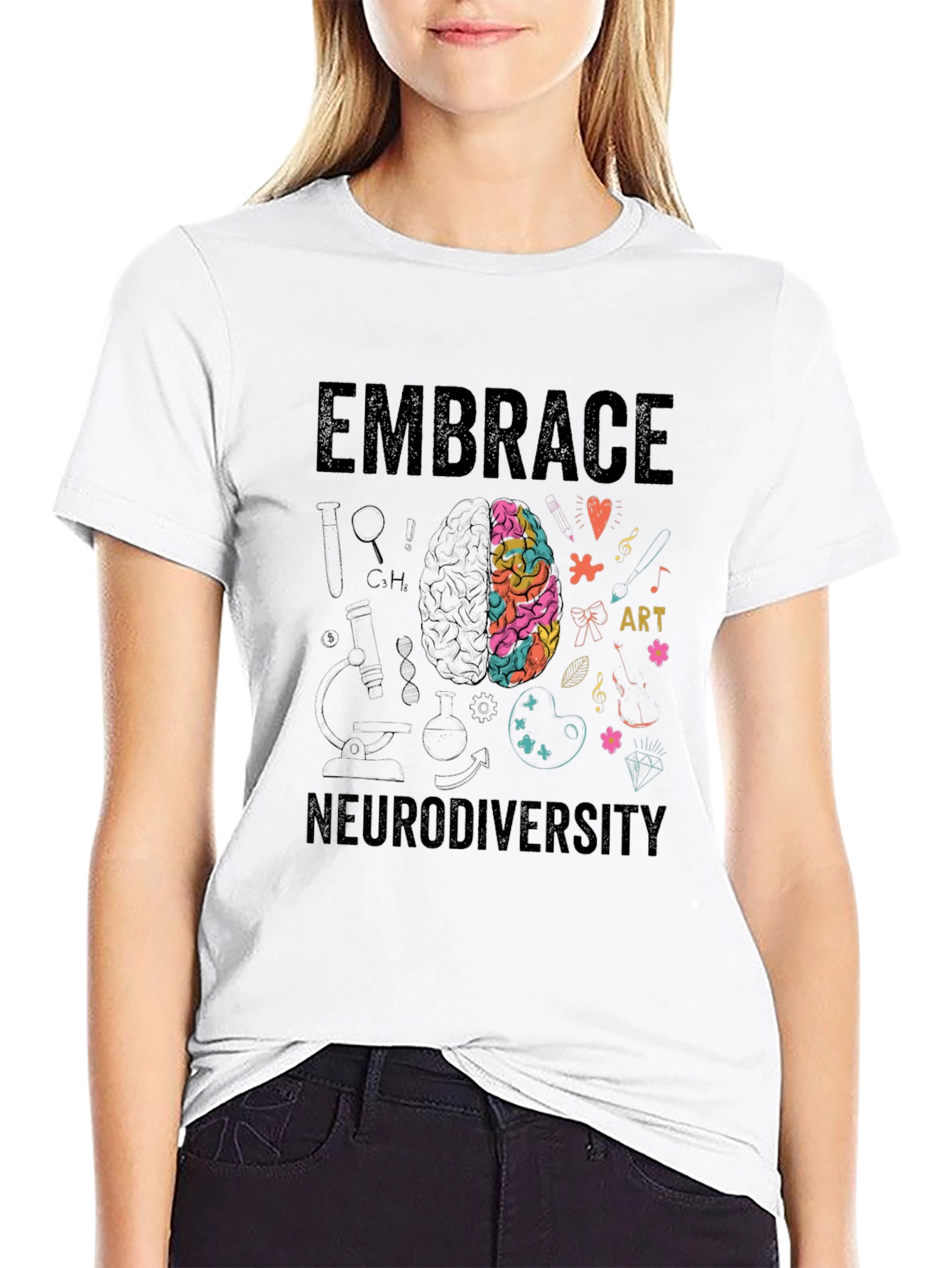 Embrace Neurodiversity Graphic Tee
