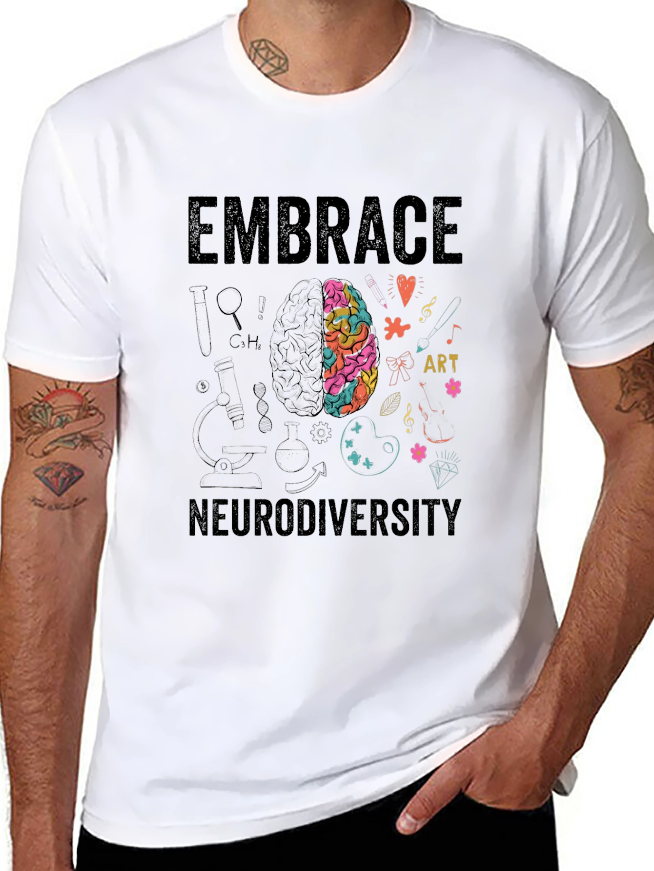 Embrace Neurodiversity Graphic Tee