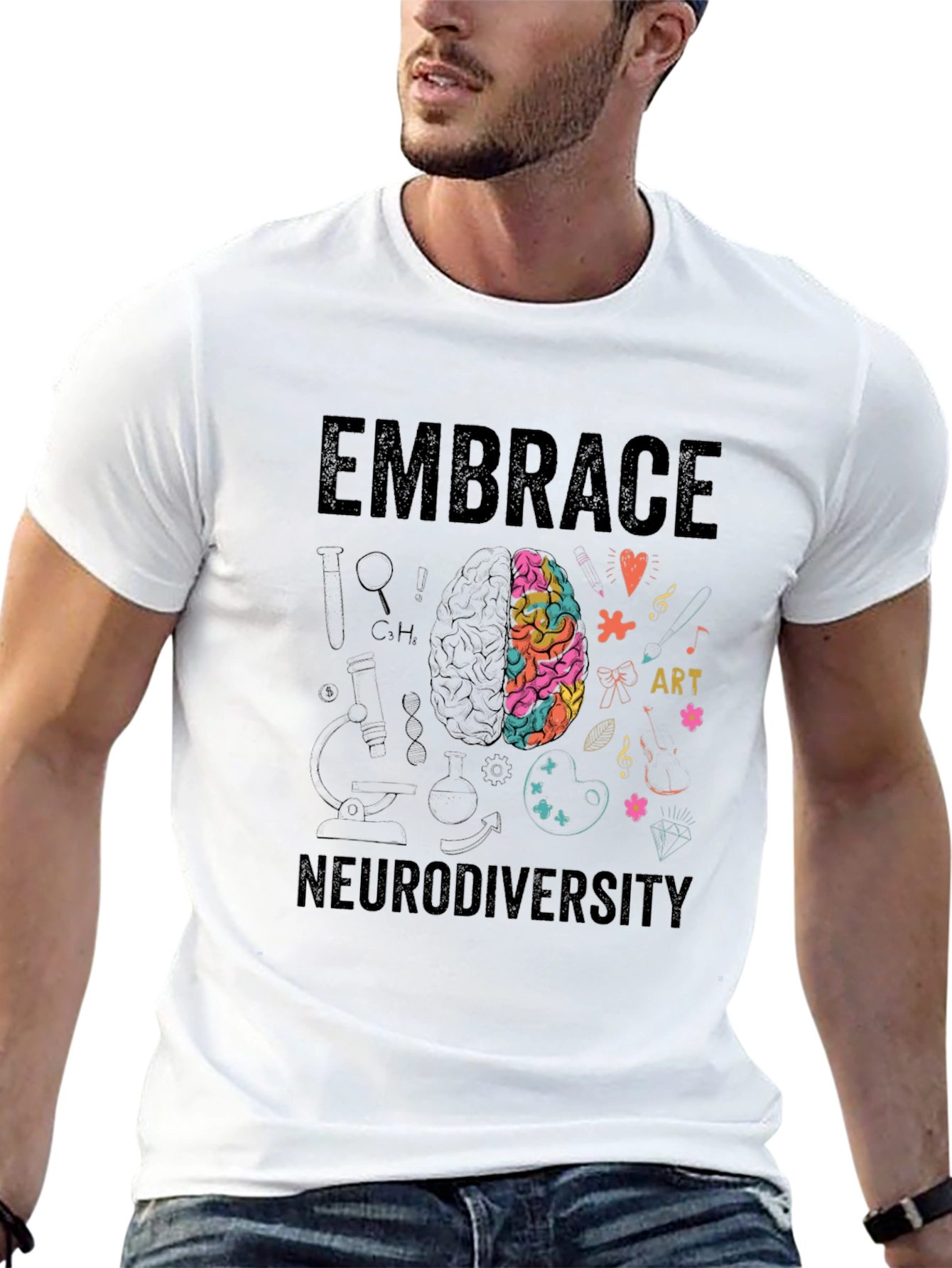 Embrace Neurodiversity Graphic Tee