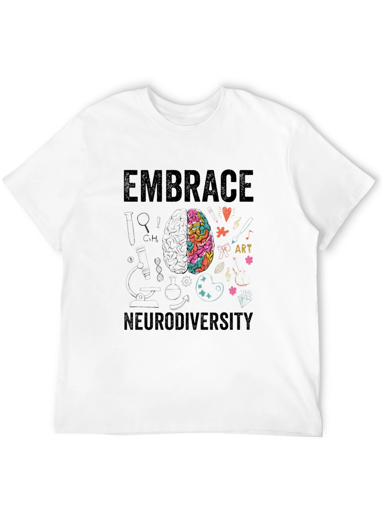 Embrace Neurodiversity Graphic Tee