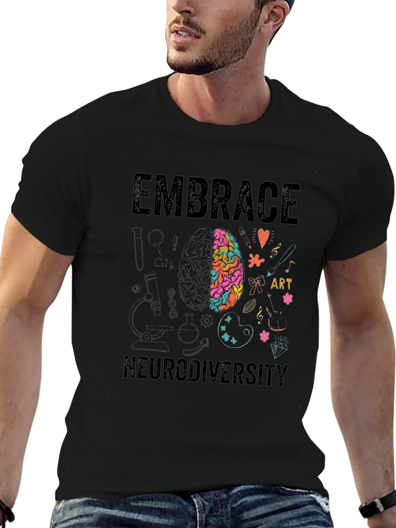 Embrace Neurodiversity Graphic Tee