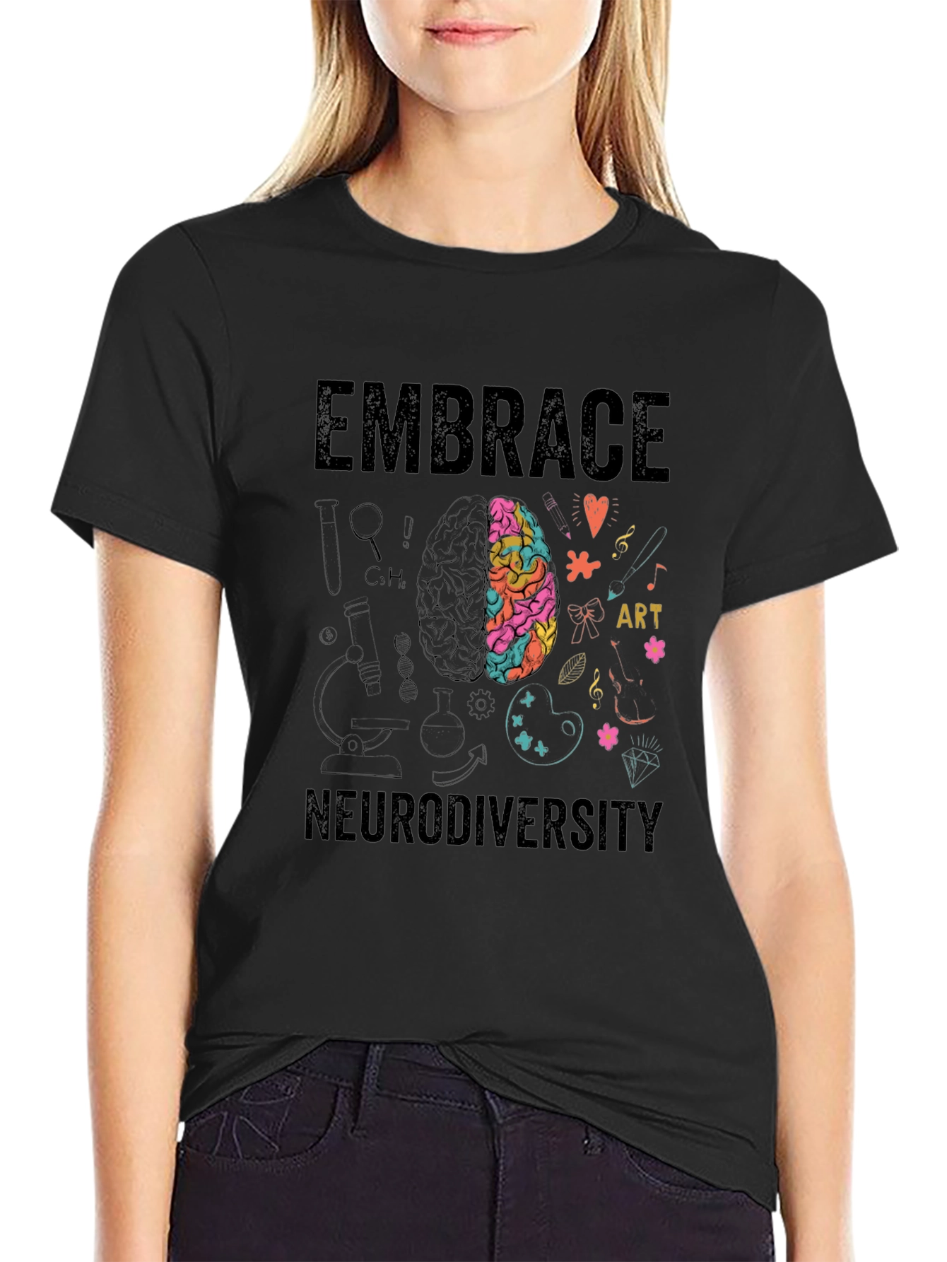 Embrace Neurodiversity Graphic Tee