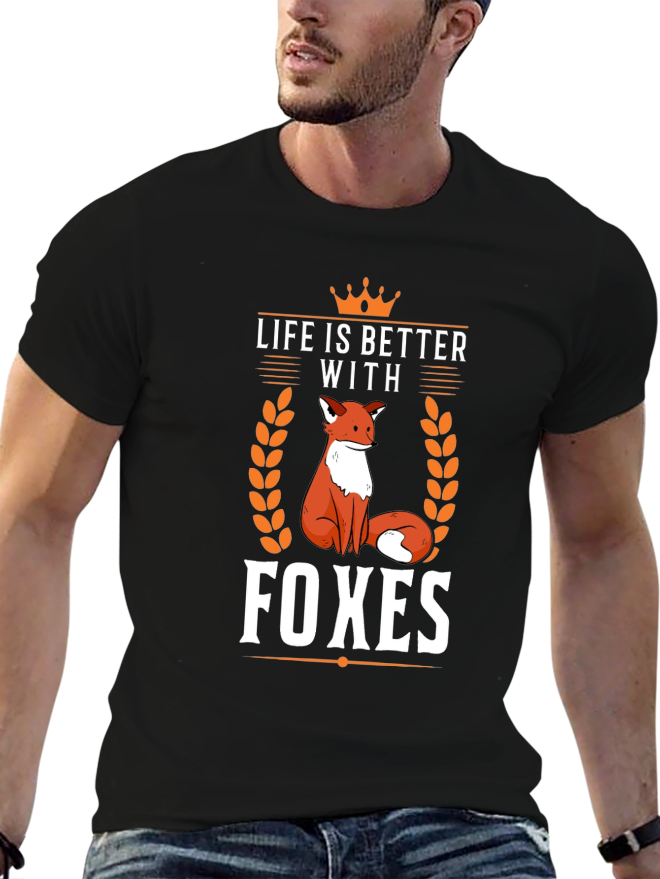 Life is Better with Foxes T-Shirt