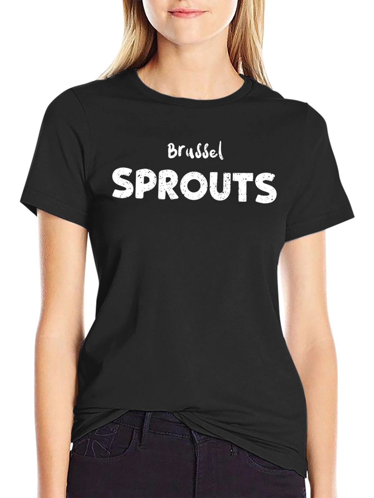 Brussels Sprouts Graphic T-Shirt - Funny Vegetable Tee