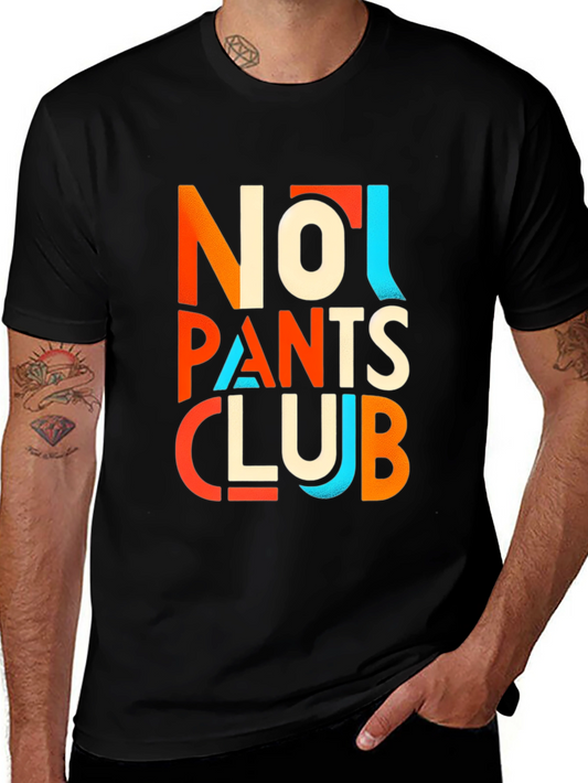 No Pants Club Graphic T-Shirt