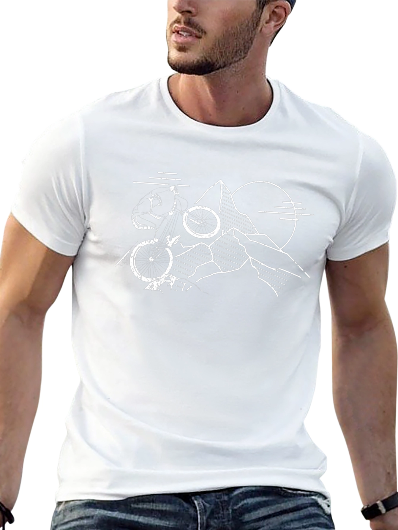 Mountain Bike Adventure Black T-Shirt