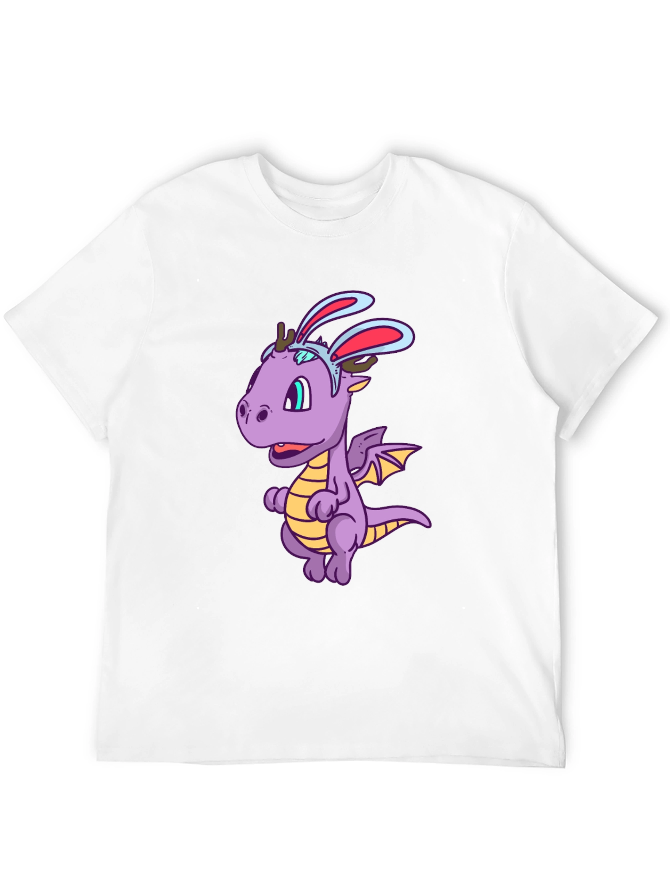 Funny Dragon with Bunny Ears T-Shirt