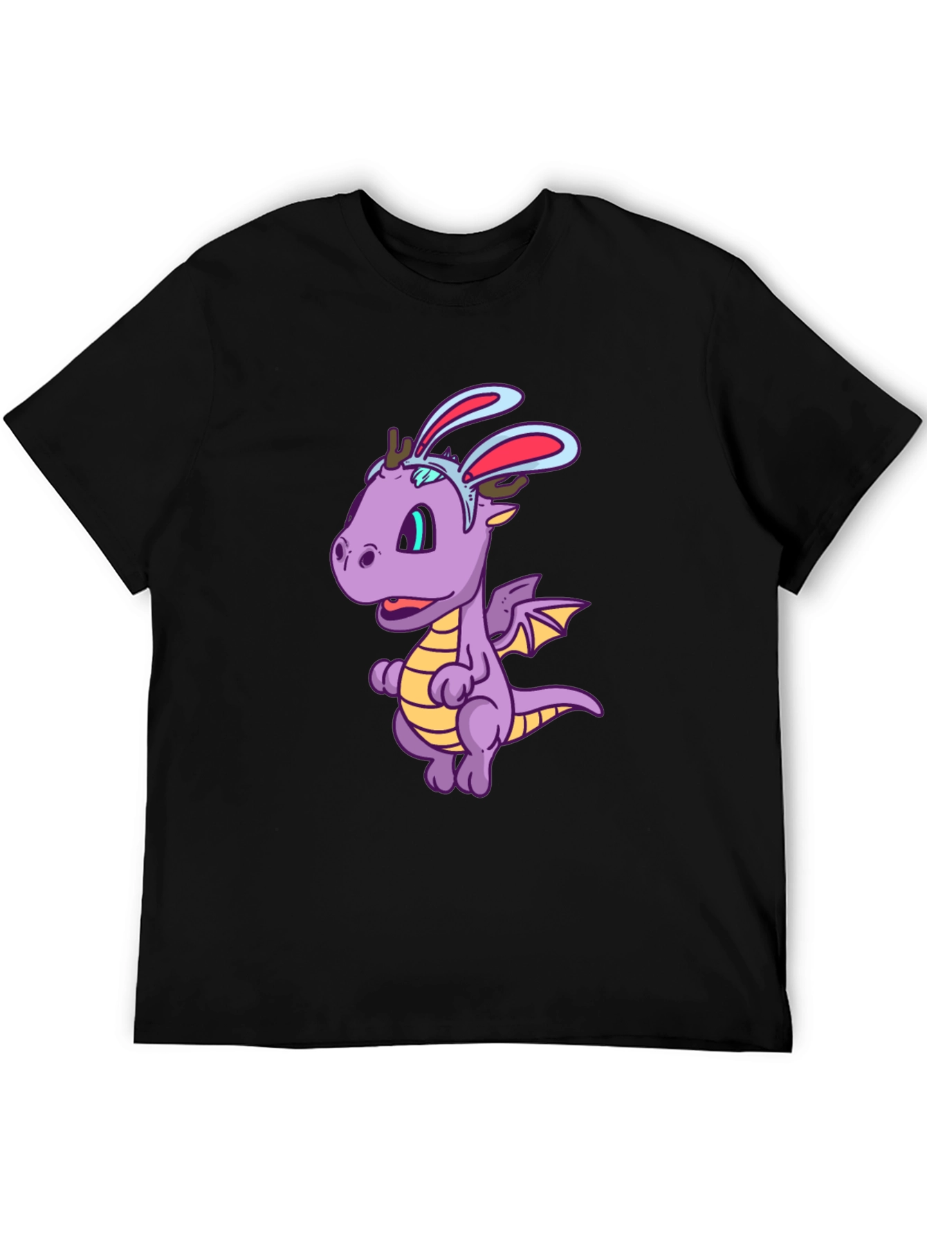 Funny Dragon with Bunny Ears T-Shirt