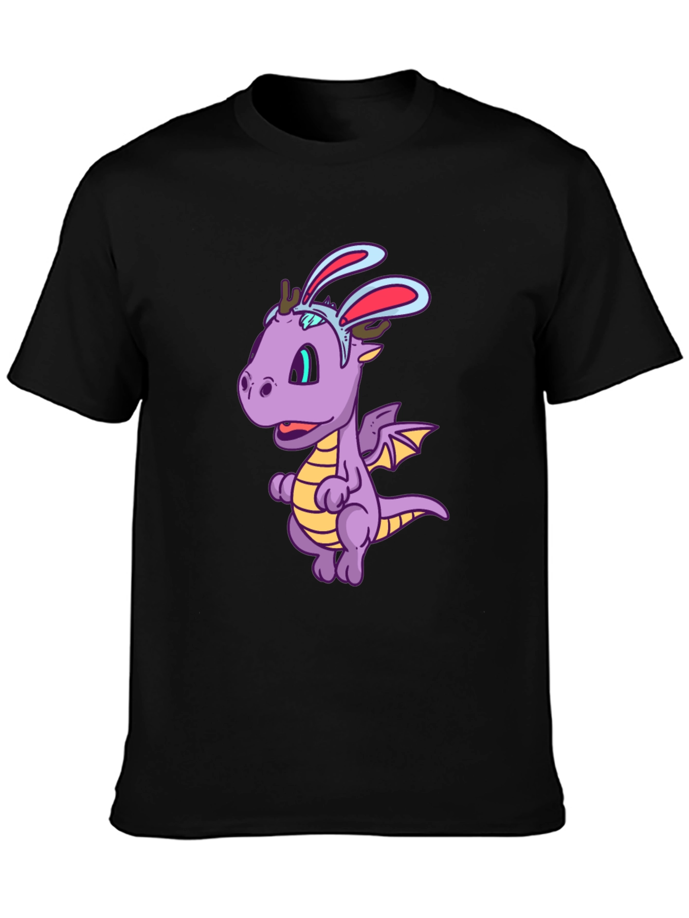 Funny Dragon with Bunny Ears T-Shirt