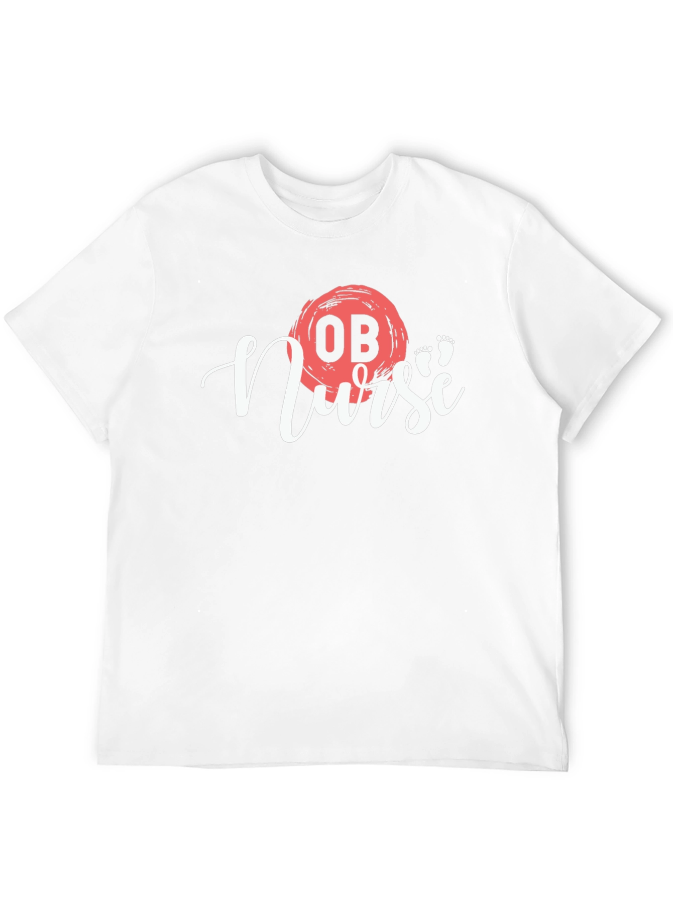 OB Nurse Graphic T-Shirt - Stylish Medical Apparel