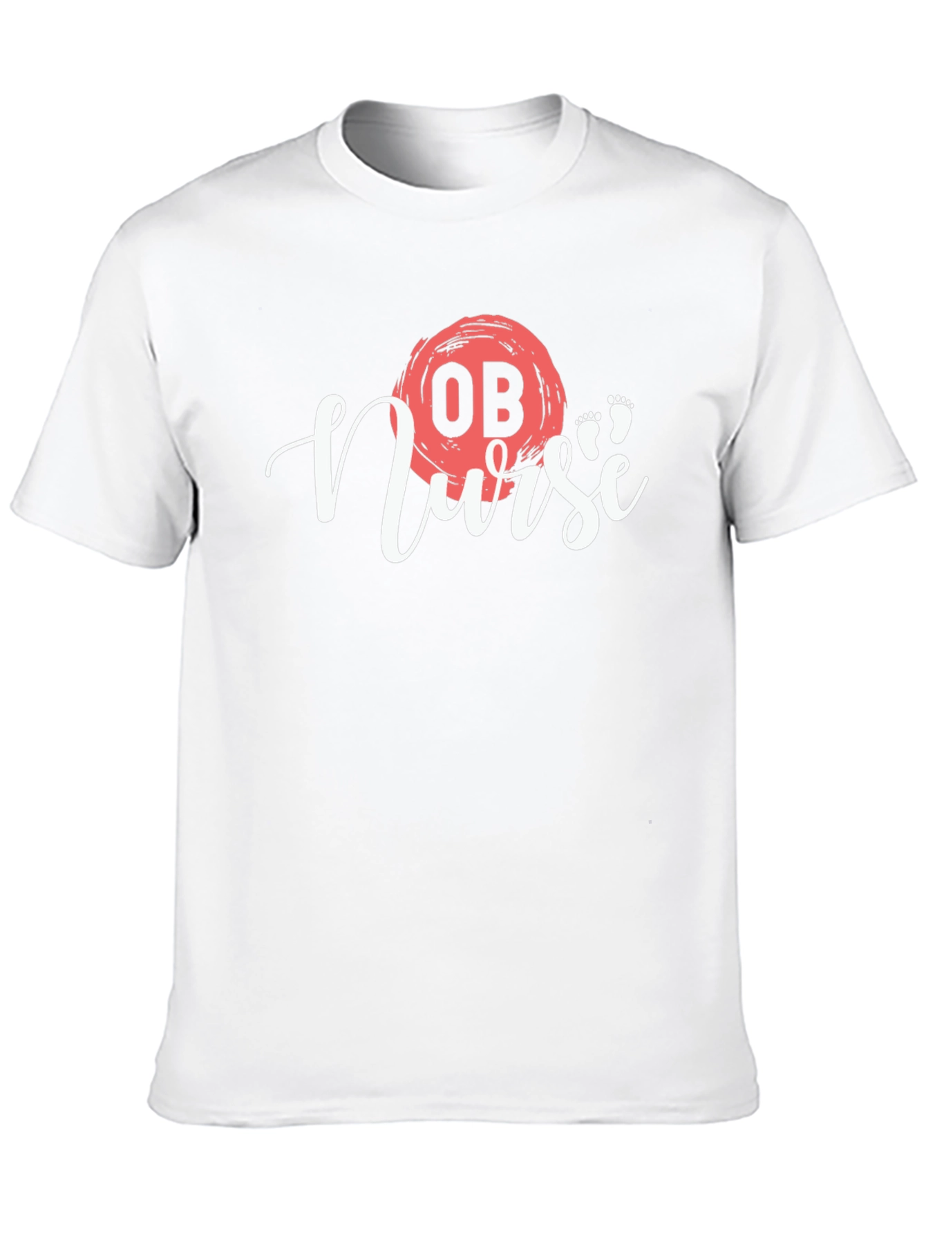 OB Nurse Graphic T-Shirt - Stylish Medical Apparel