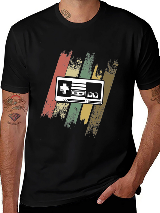 Retro Gamer T-Shirt - Vintage Controller Design