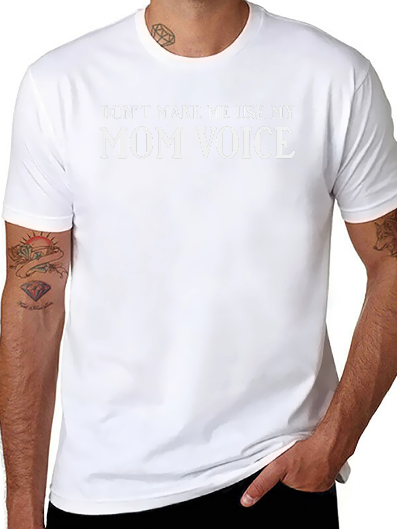 Mom Voice T-Shirt - Funny Sarcastic Tee