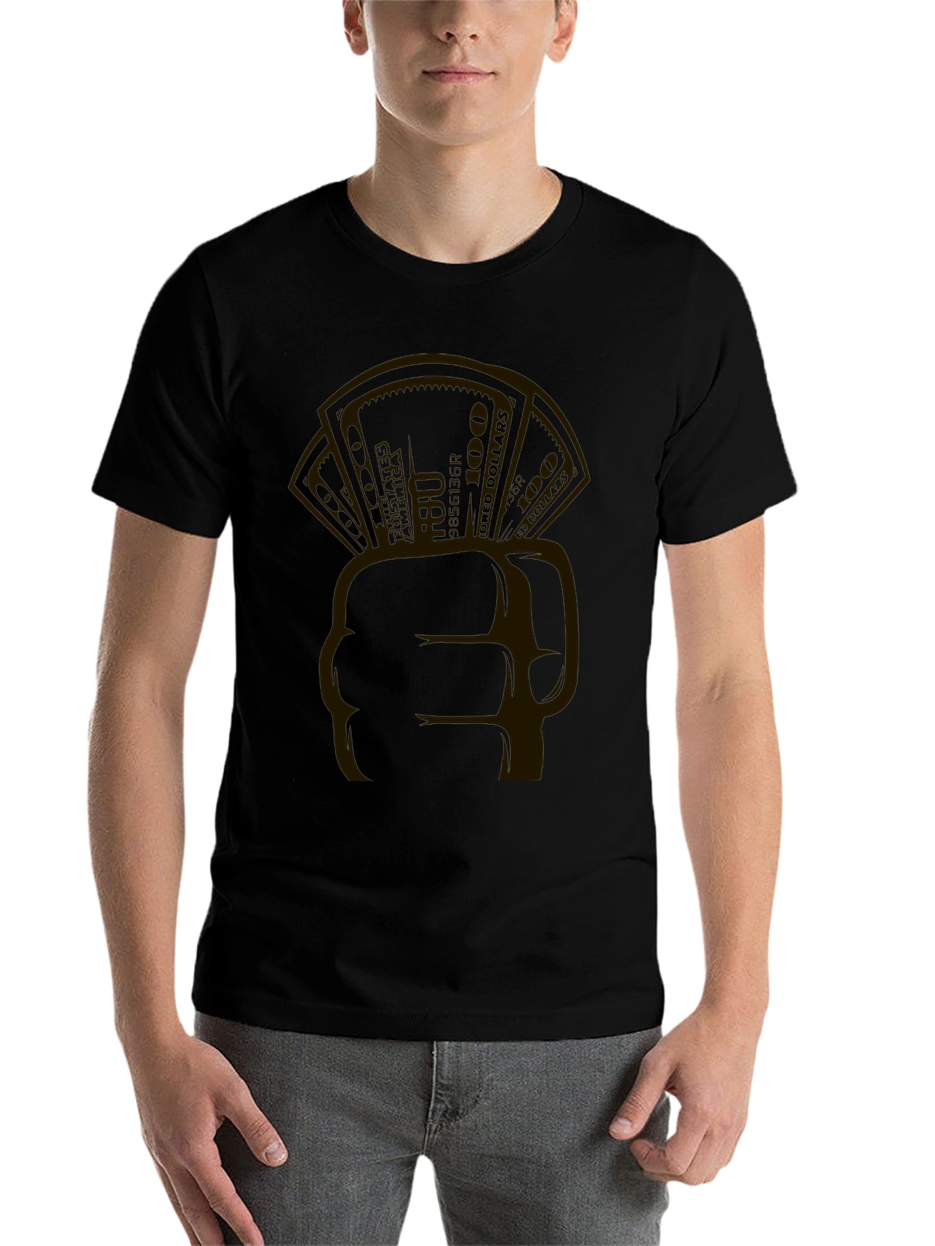 Fist Holding Cards Graphic T-Shirt