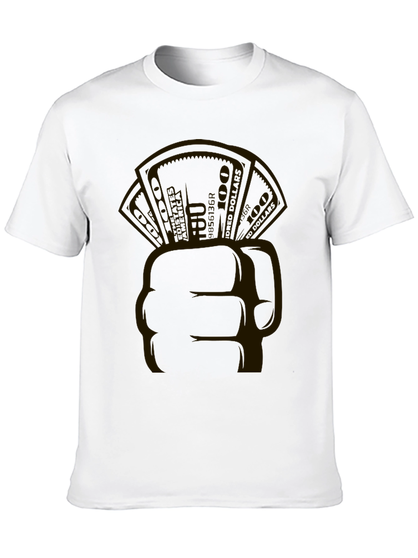 Fist Holding Cards Graphic T-Shirt
