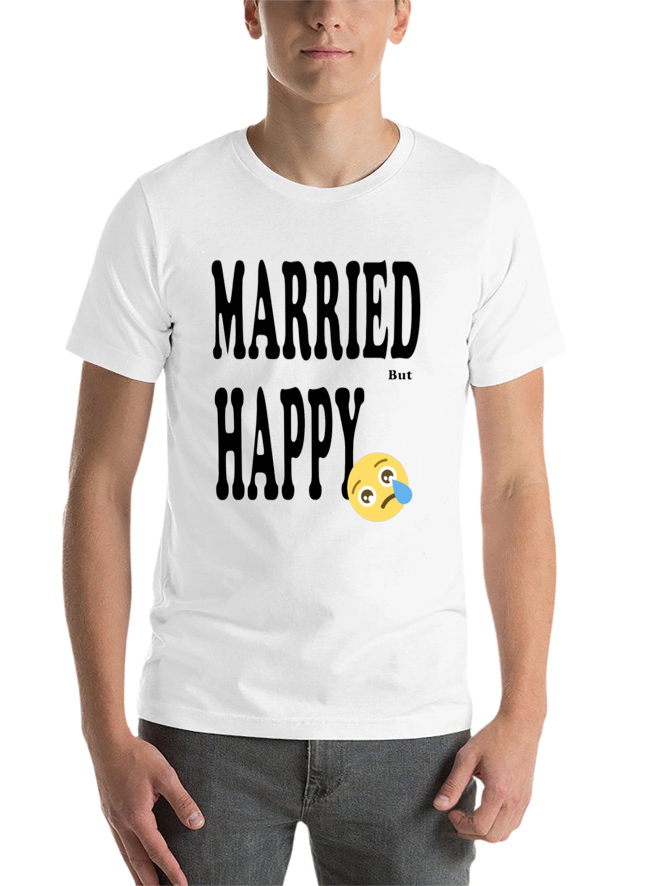 Married But Happy Graphic T-Shirt