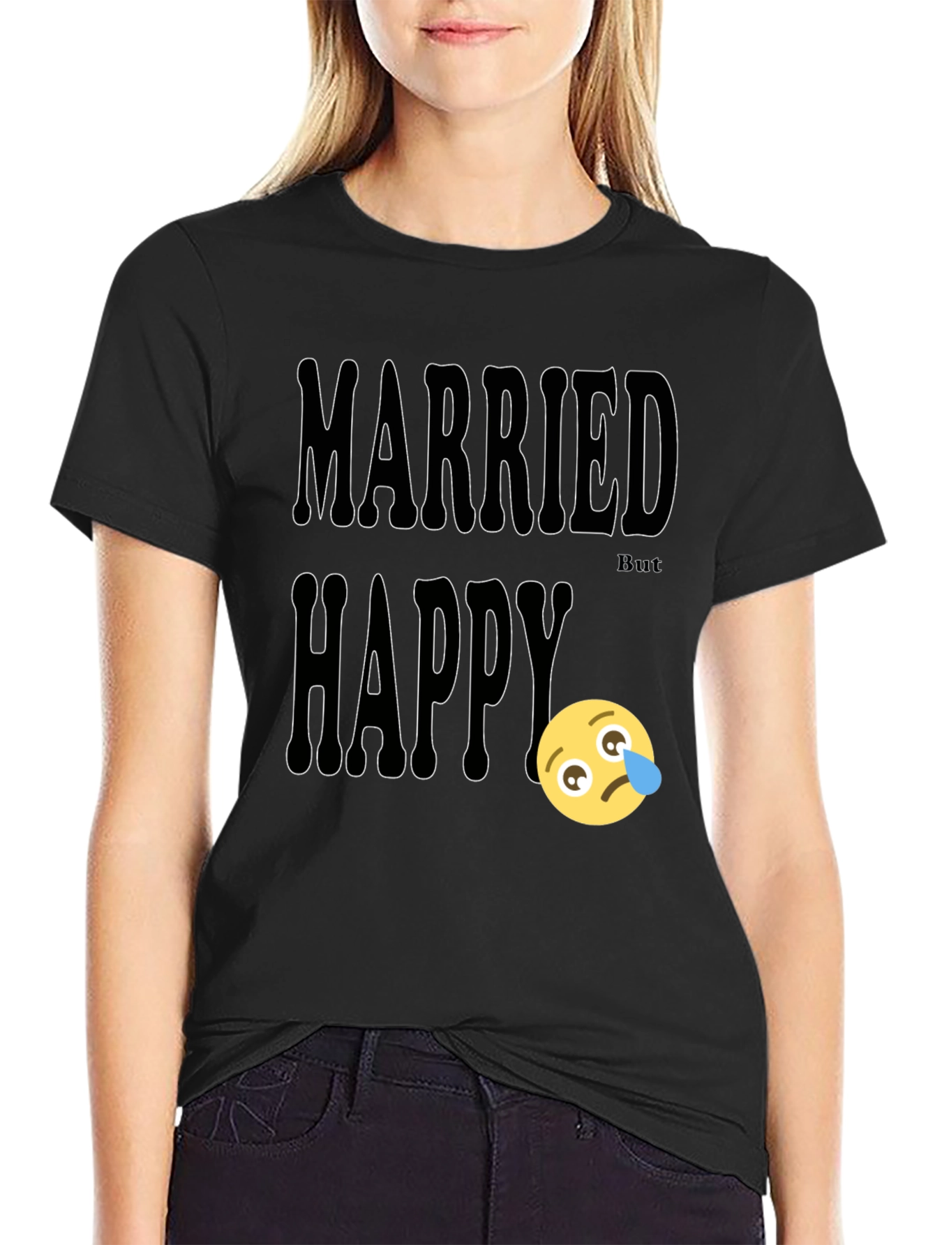 Married But Happy Graphic T-Shirt