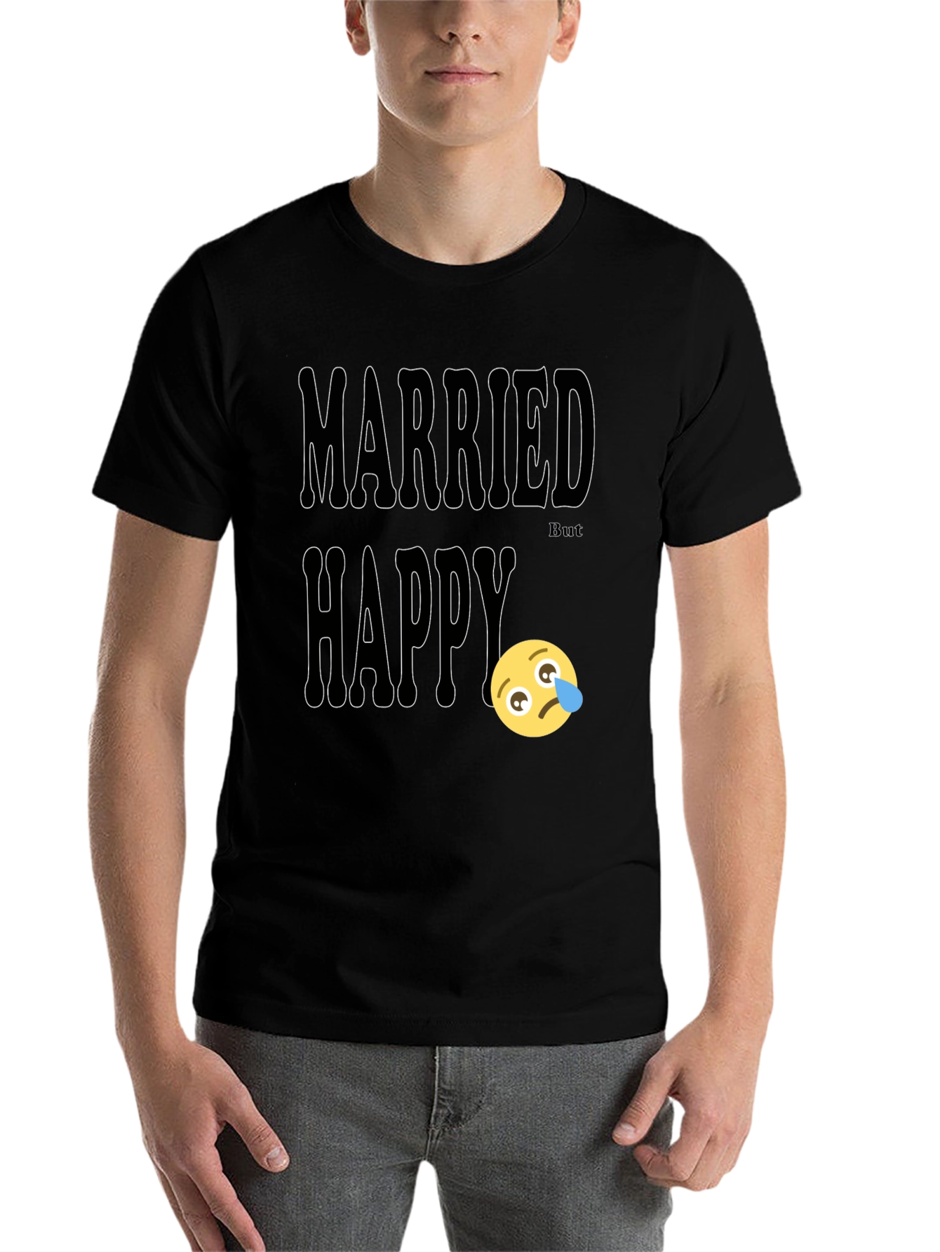 Married But Happy Graphic T-Shirt
