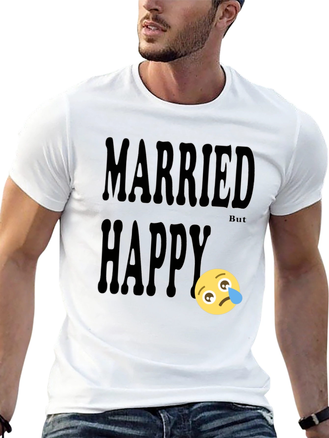 Married But Happy Graphic T-Shirt