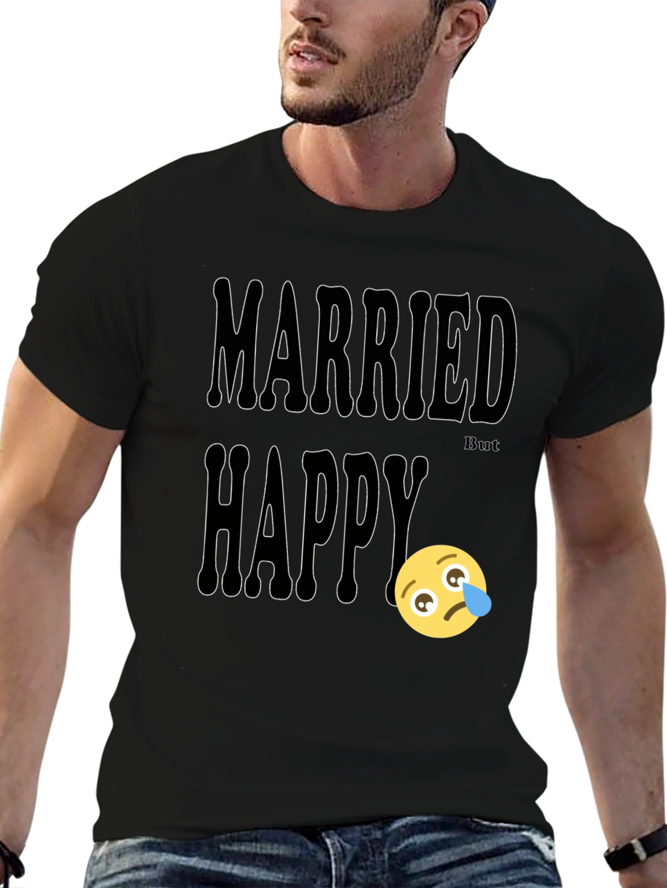 Married But Happy Graphic T-Shirt
