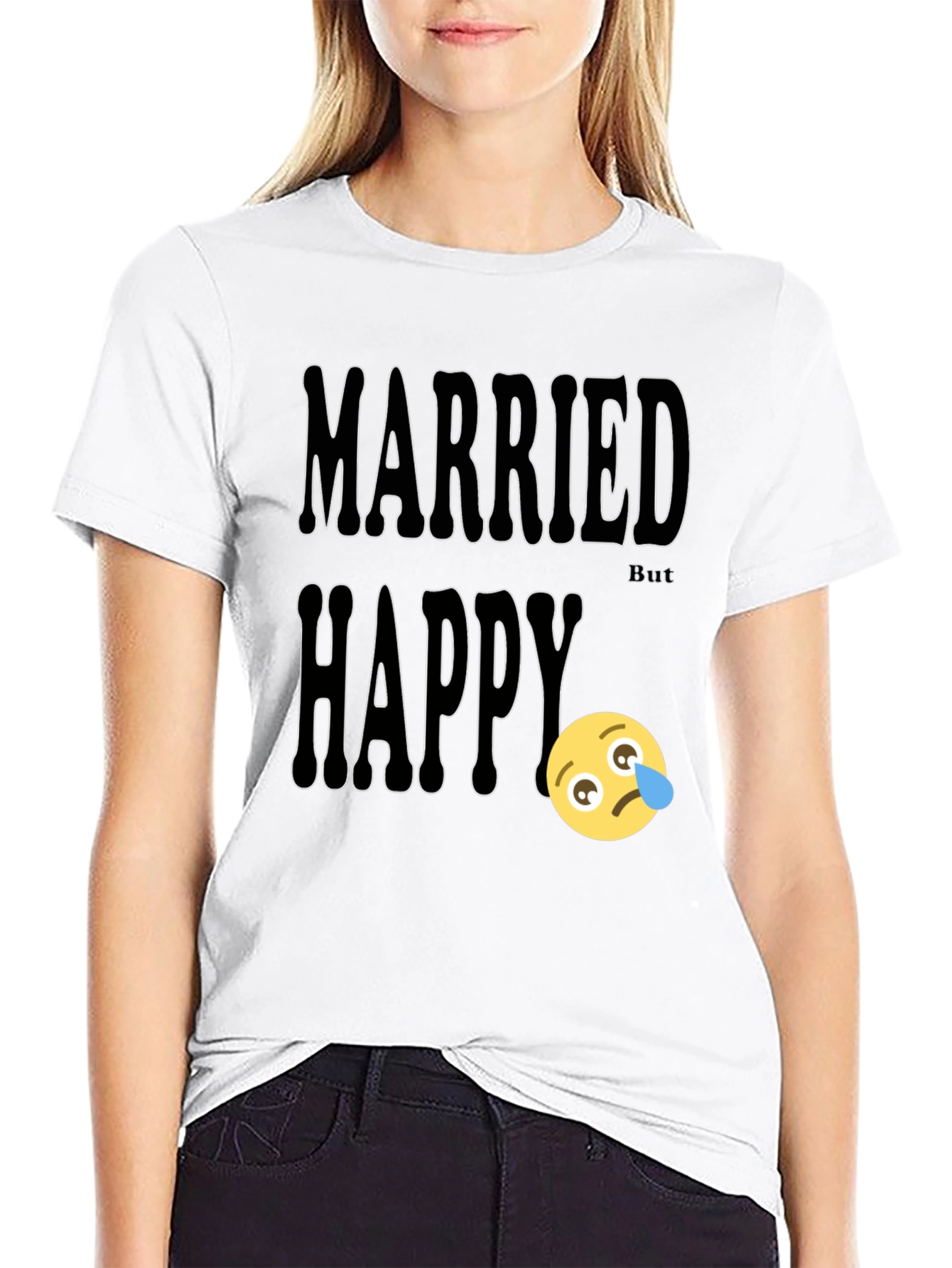 Married But Happy Graphic T-Shirt