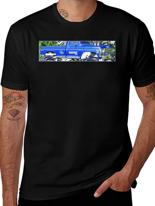 Bigfoot Truck Graphic Black Tee - Classic Monster Truck Style