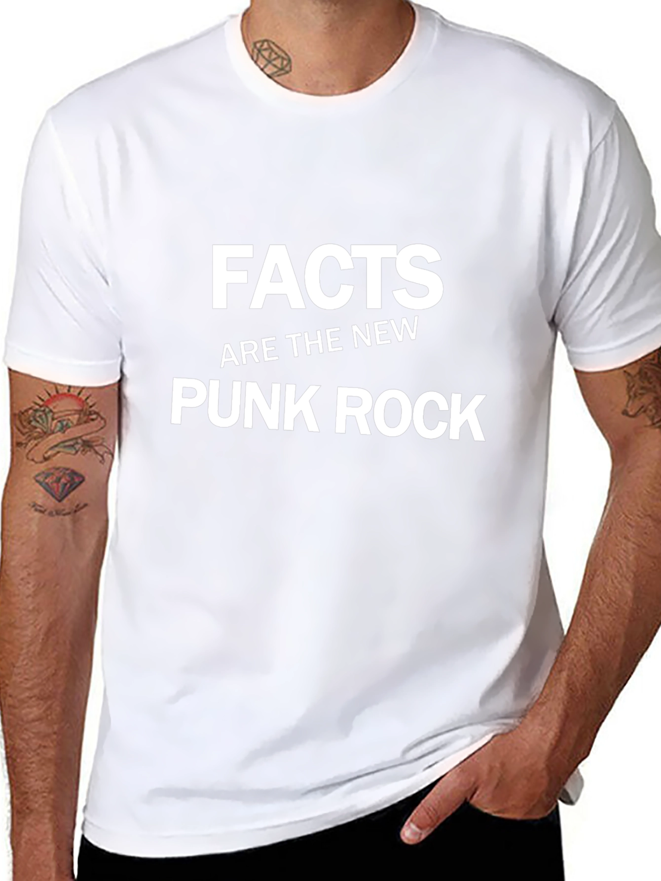 Facts Are The New Punk Rock Graphic Tee