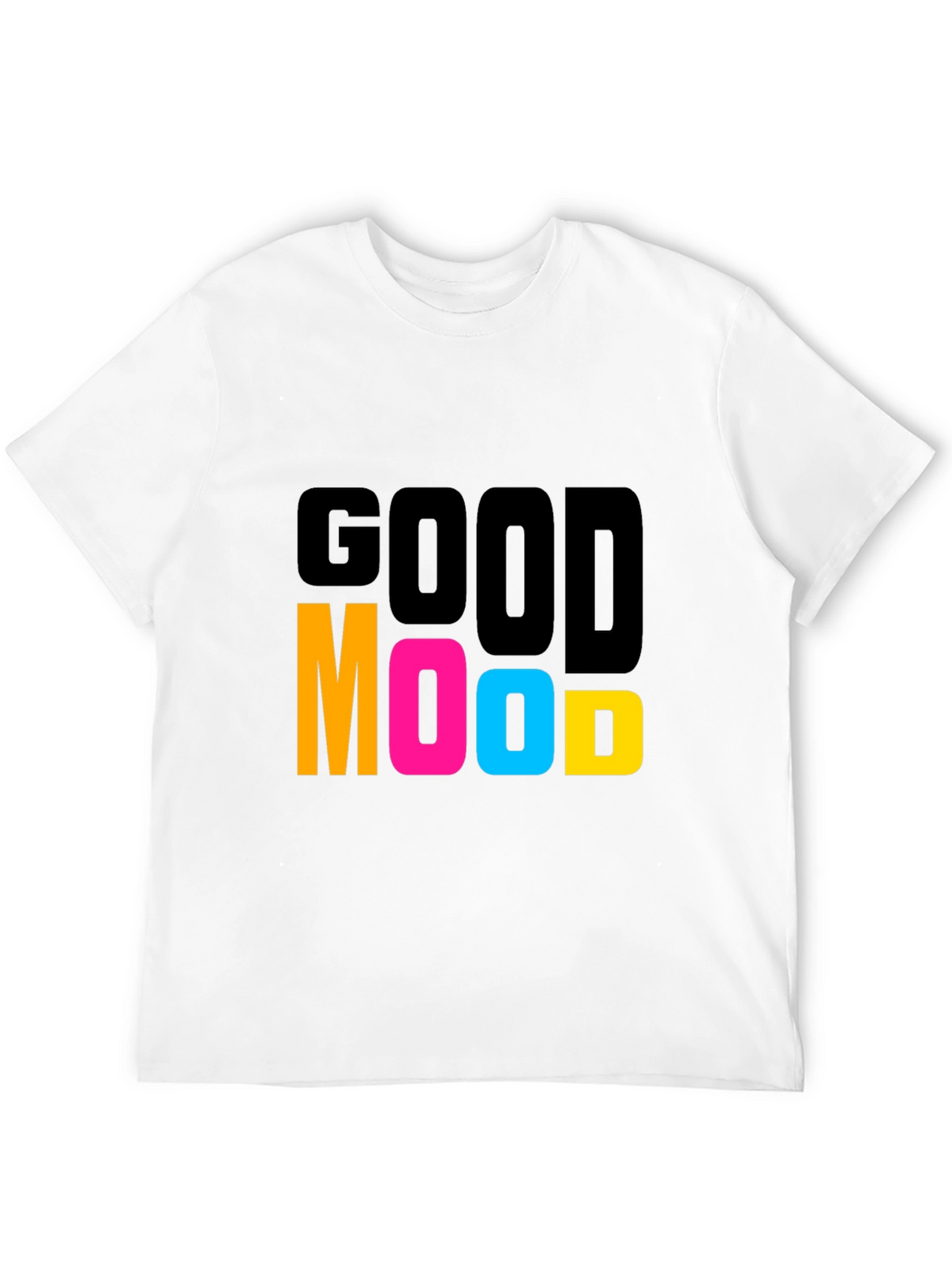 Good Mood Graphic T-Shirt - Black