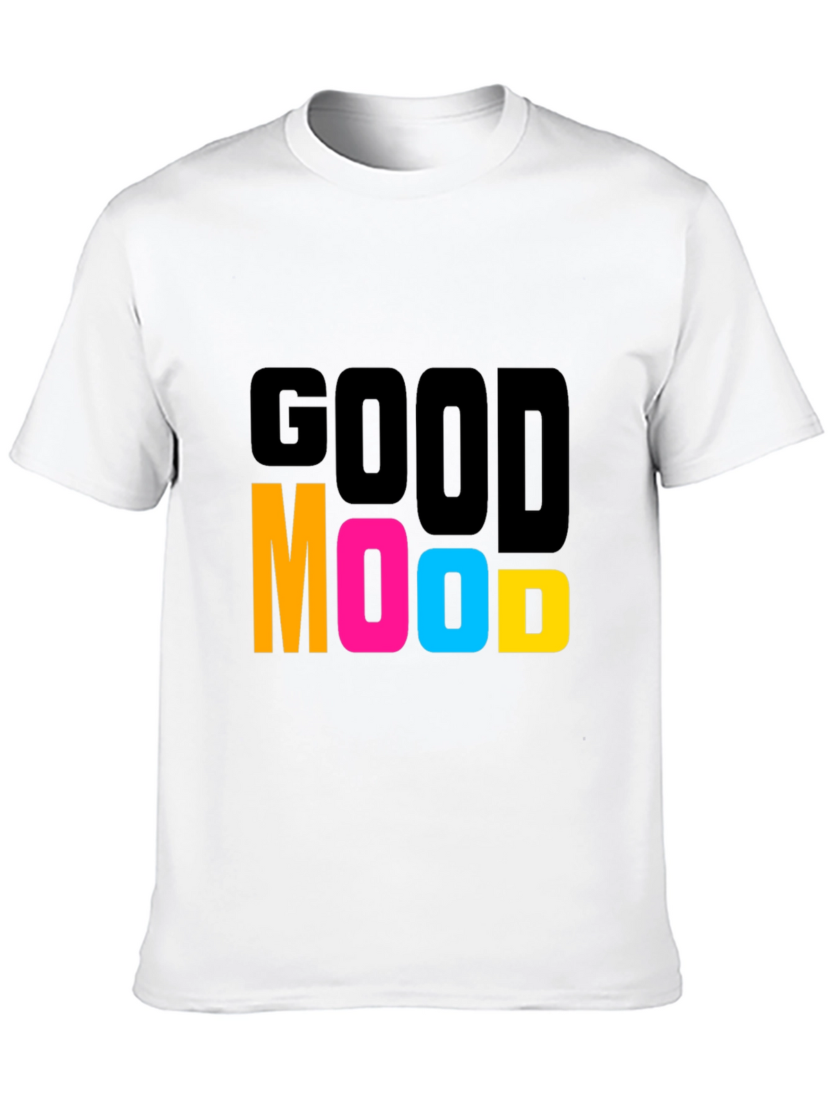 Good Mood Graphic T-Shirt - Black