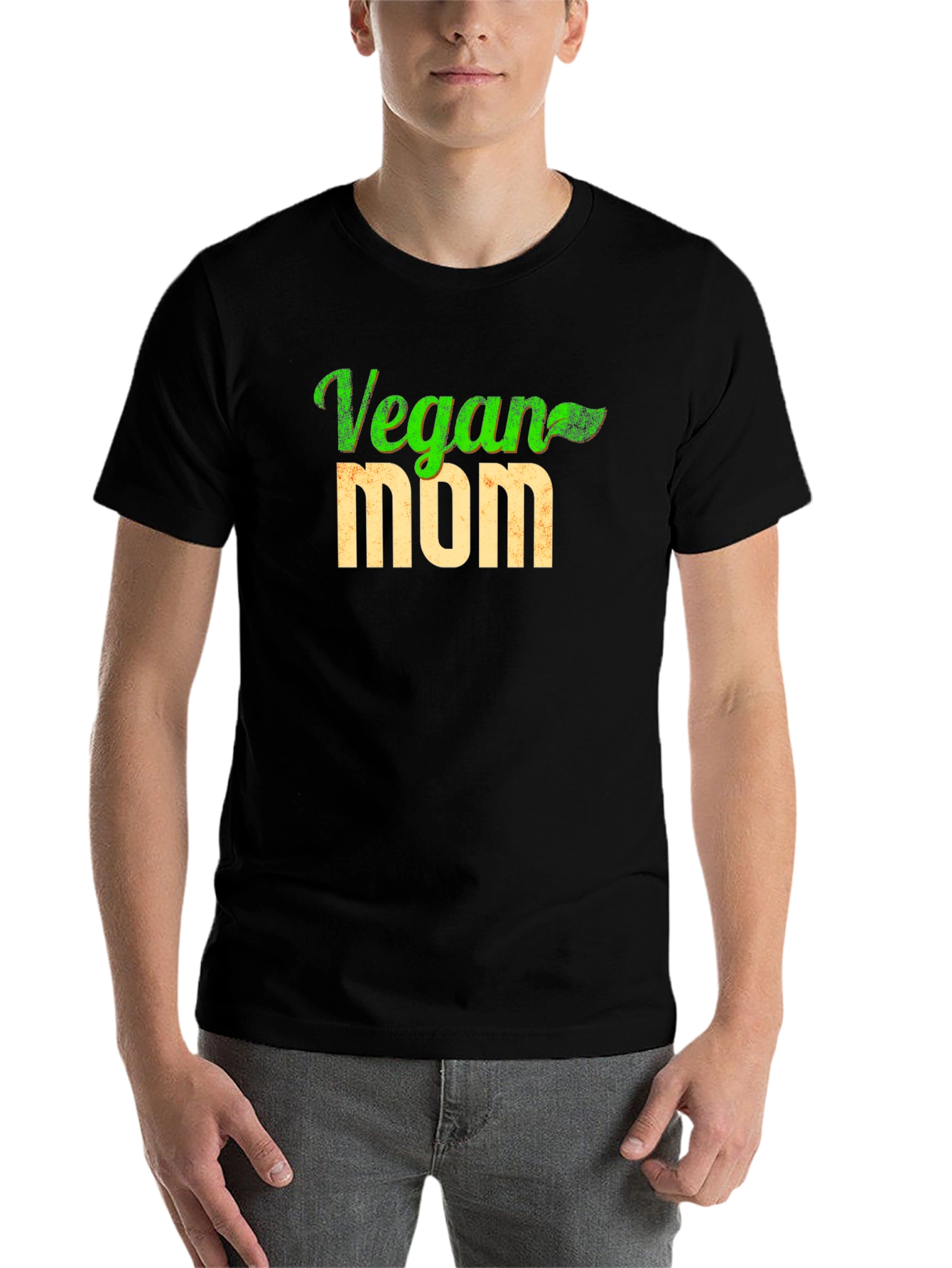 Vegan Mom Black T-Shirt