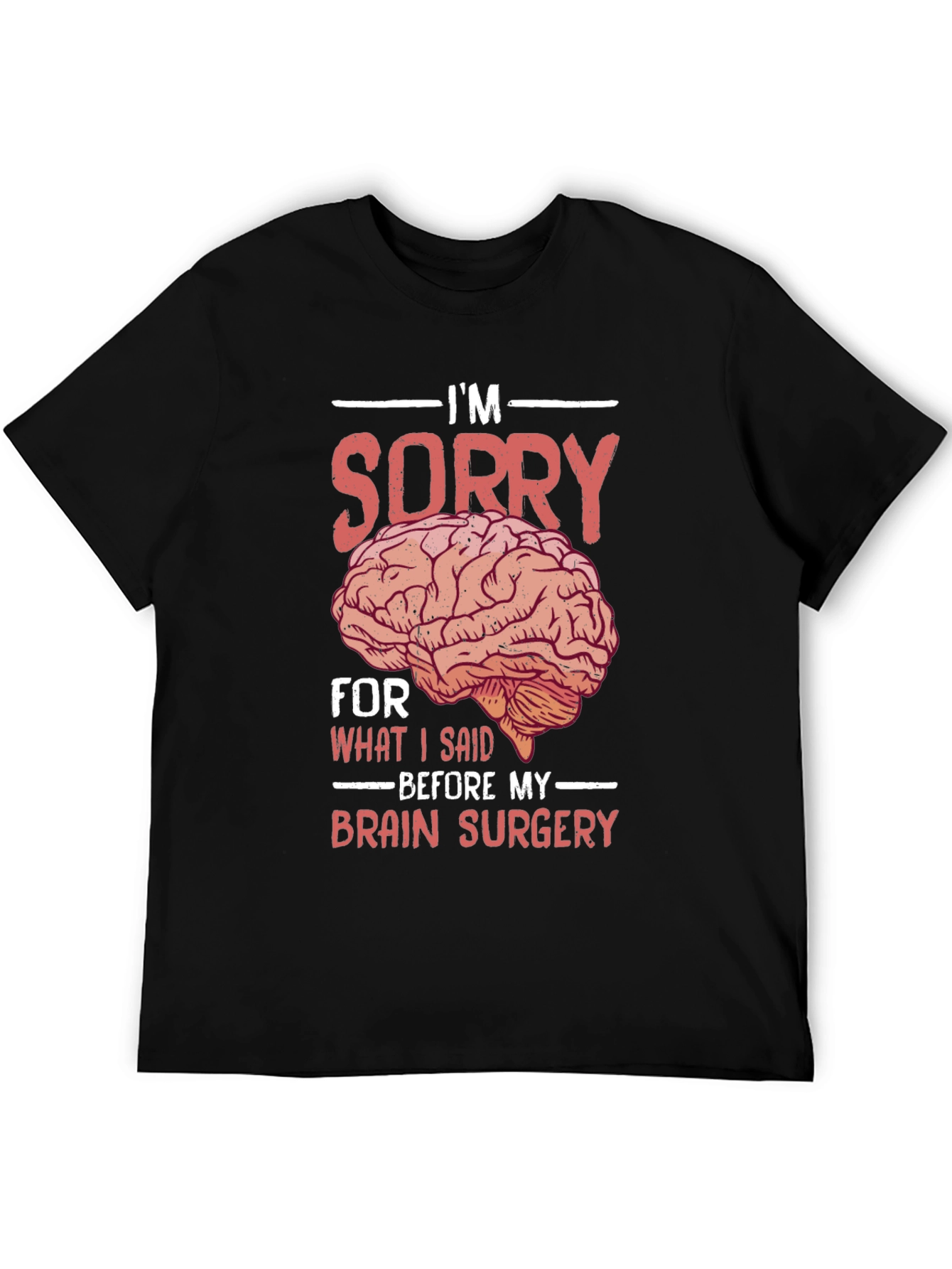 Funny Brain Surgery Graphic T-Shirt