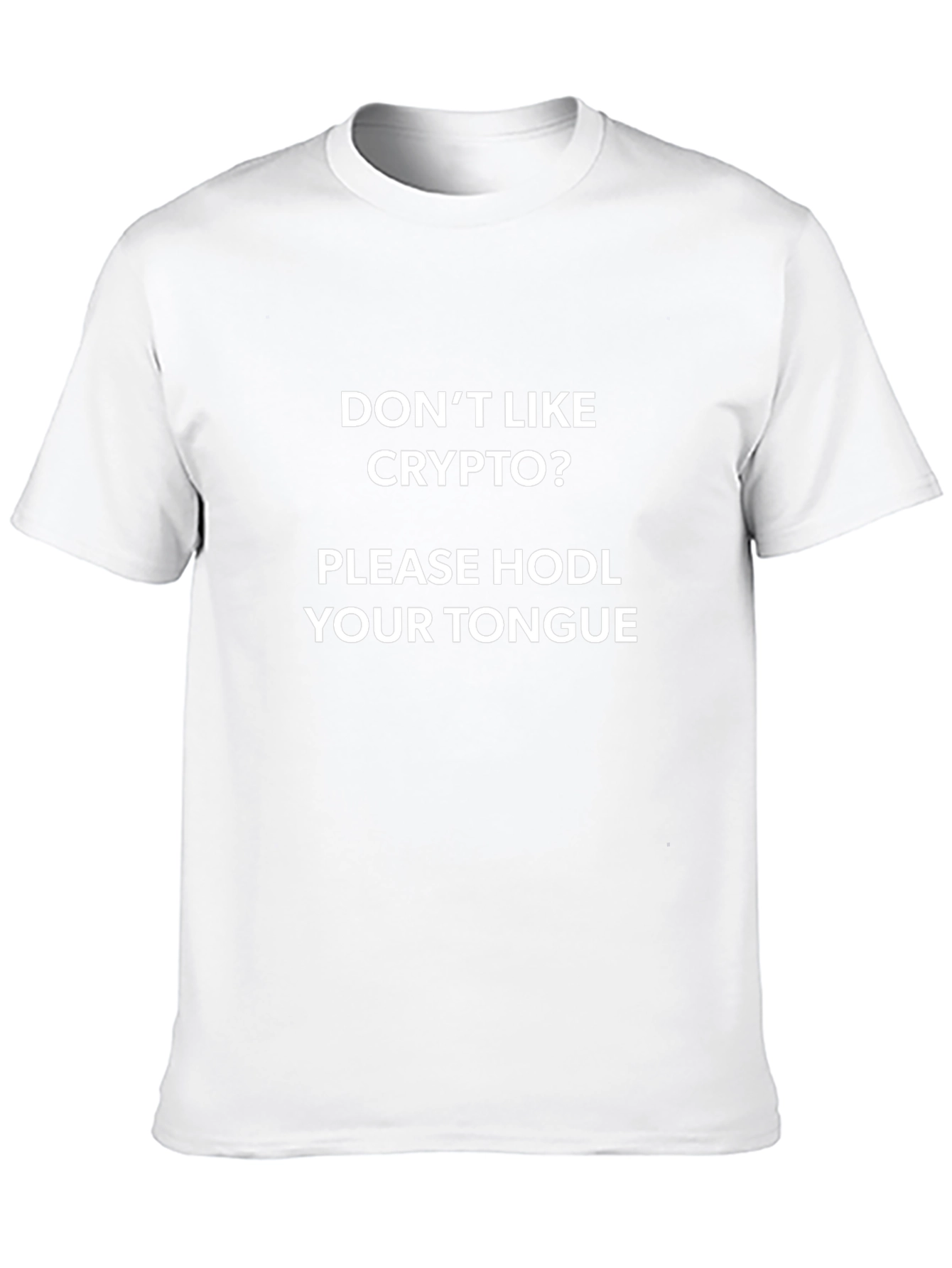 Crypto HODL Tongue Graphic Tee