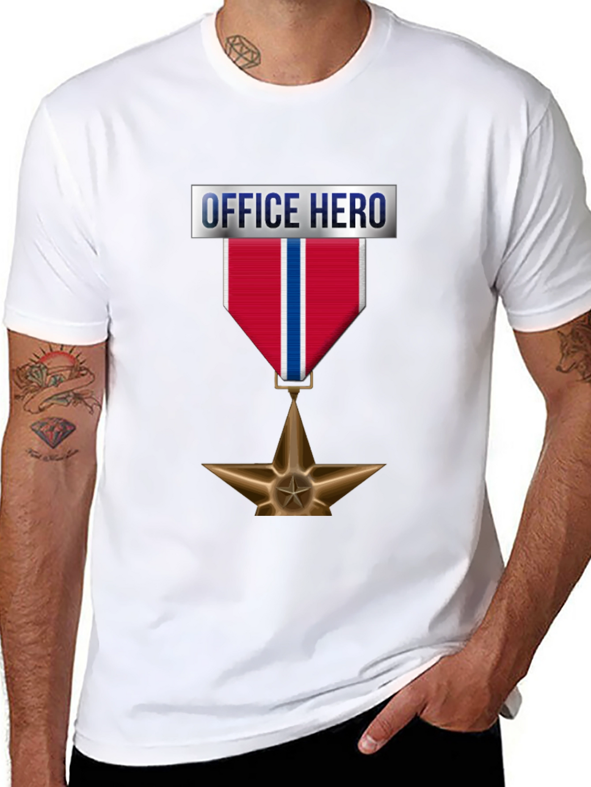 Office Hero T-Shirt - Workplace Warrior