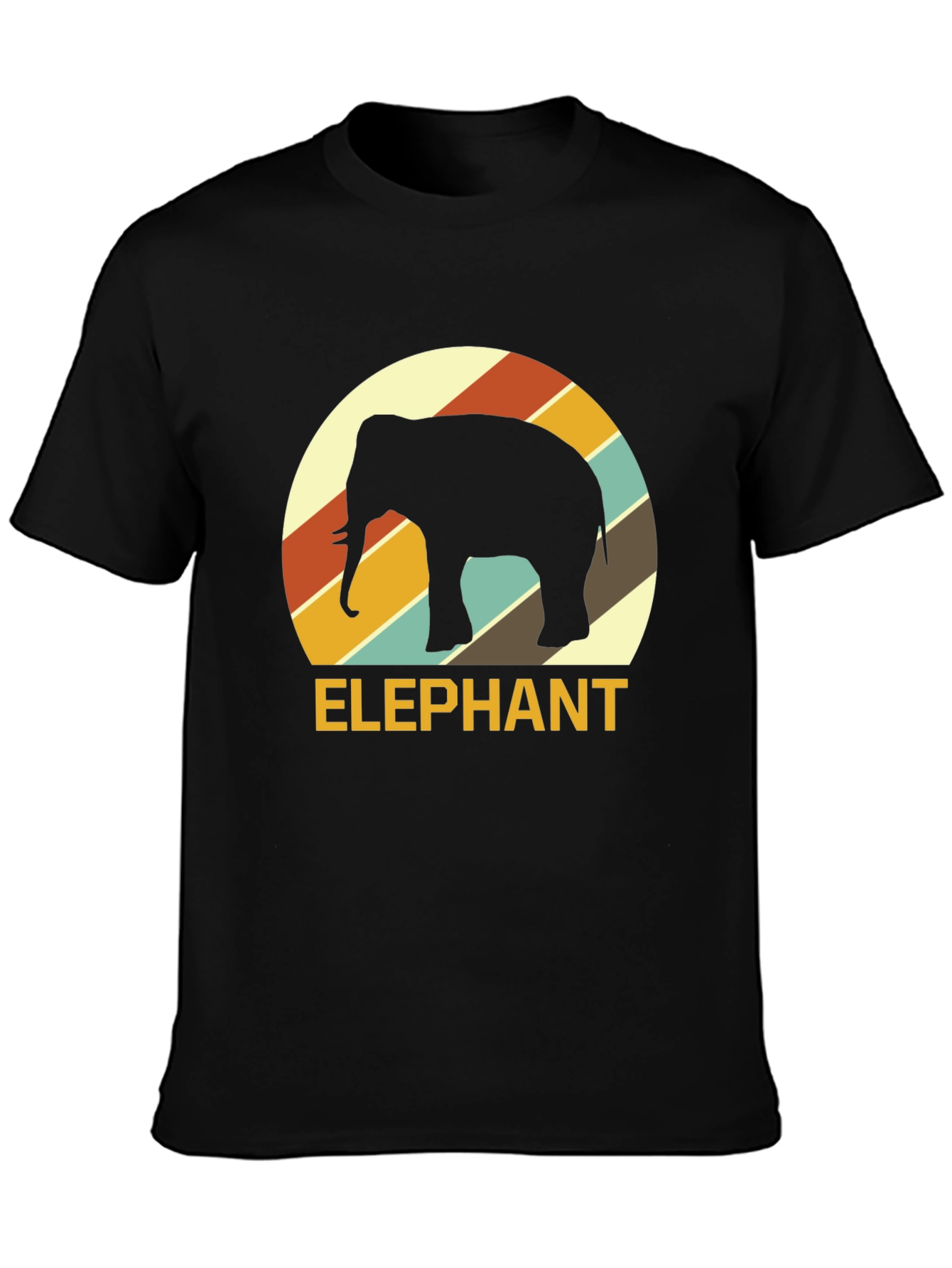 Retro Elephant Graphic Tee