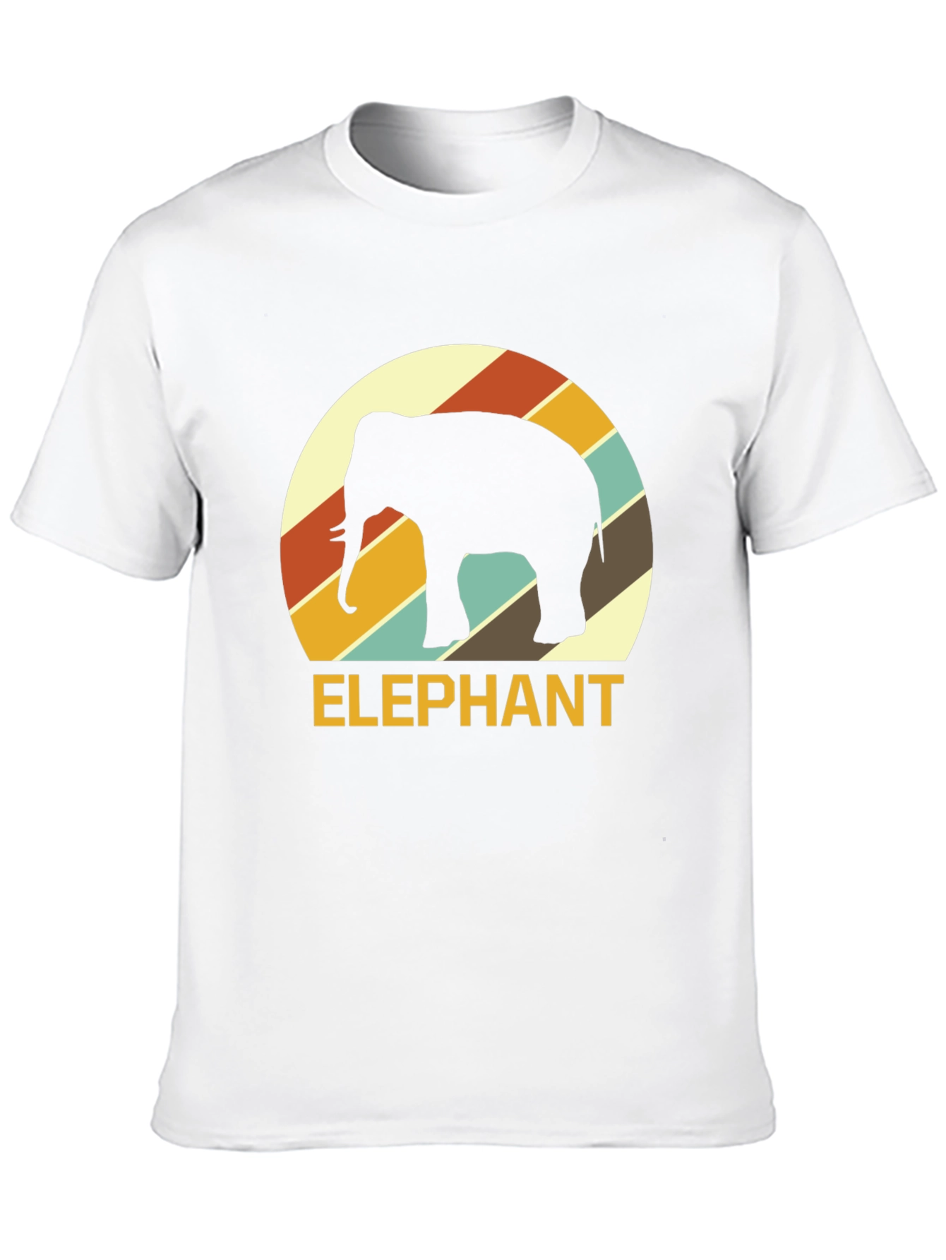 Retro Elephant Graphic Tee