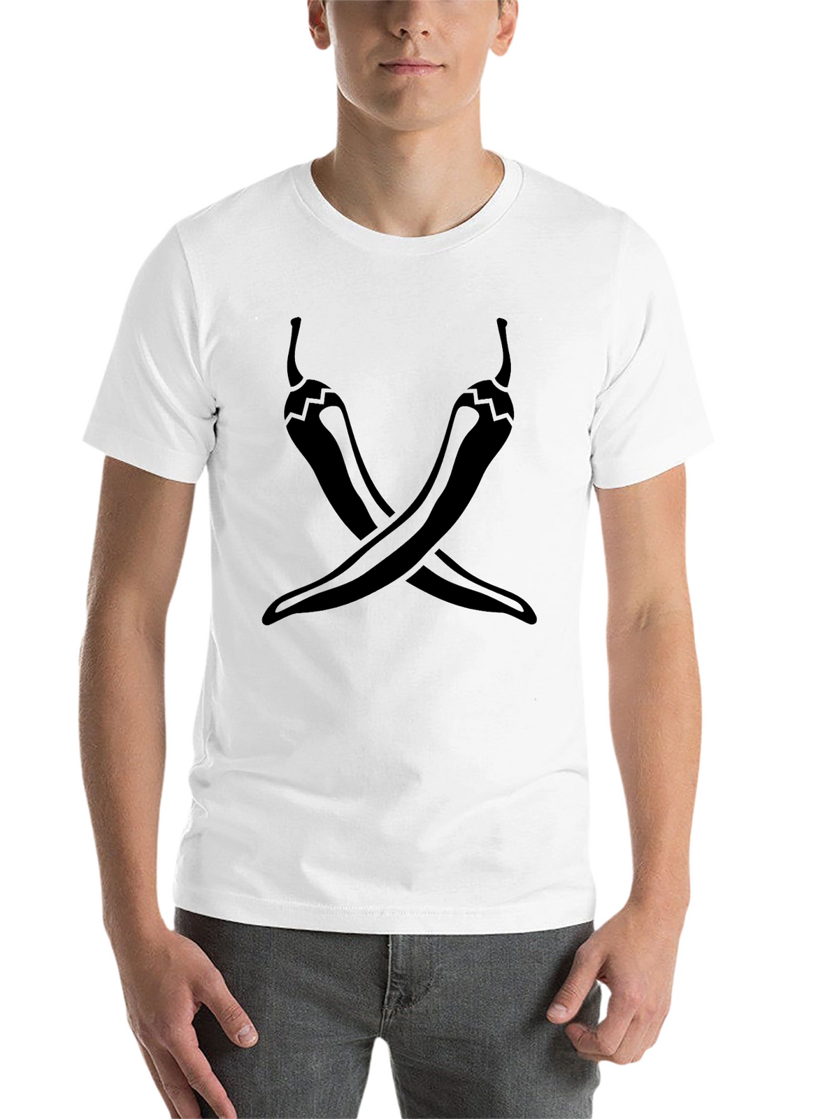 Chili Pepper Graphic Tee - Unisex Black T-Shirt