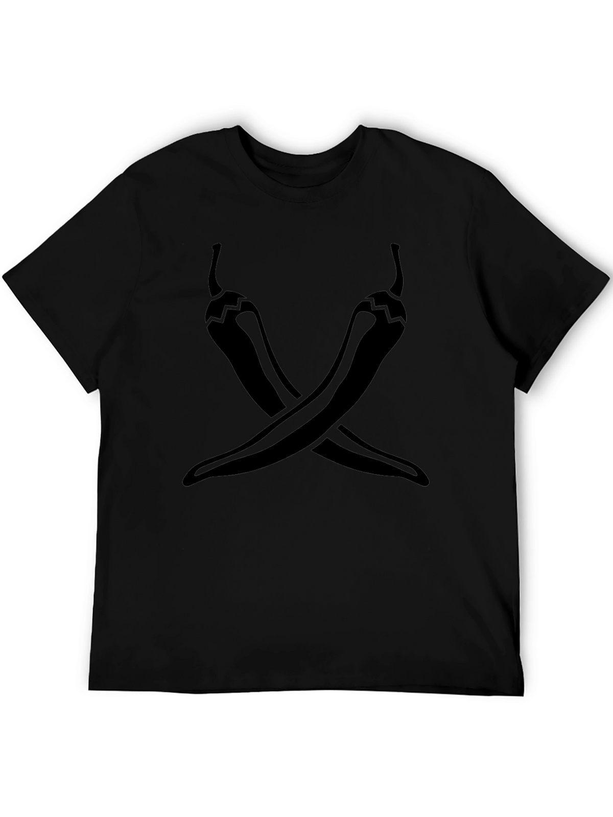 Chili Pepper Graphic Tee - Unisex Black T-Shirt