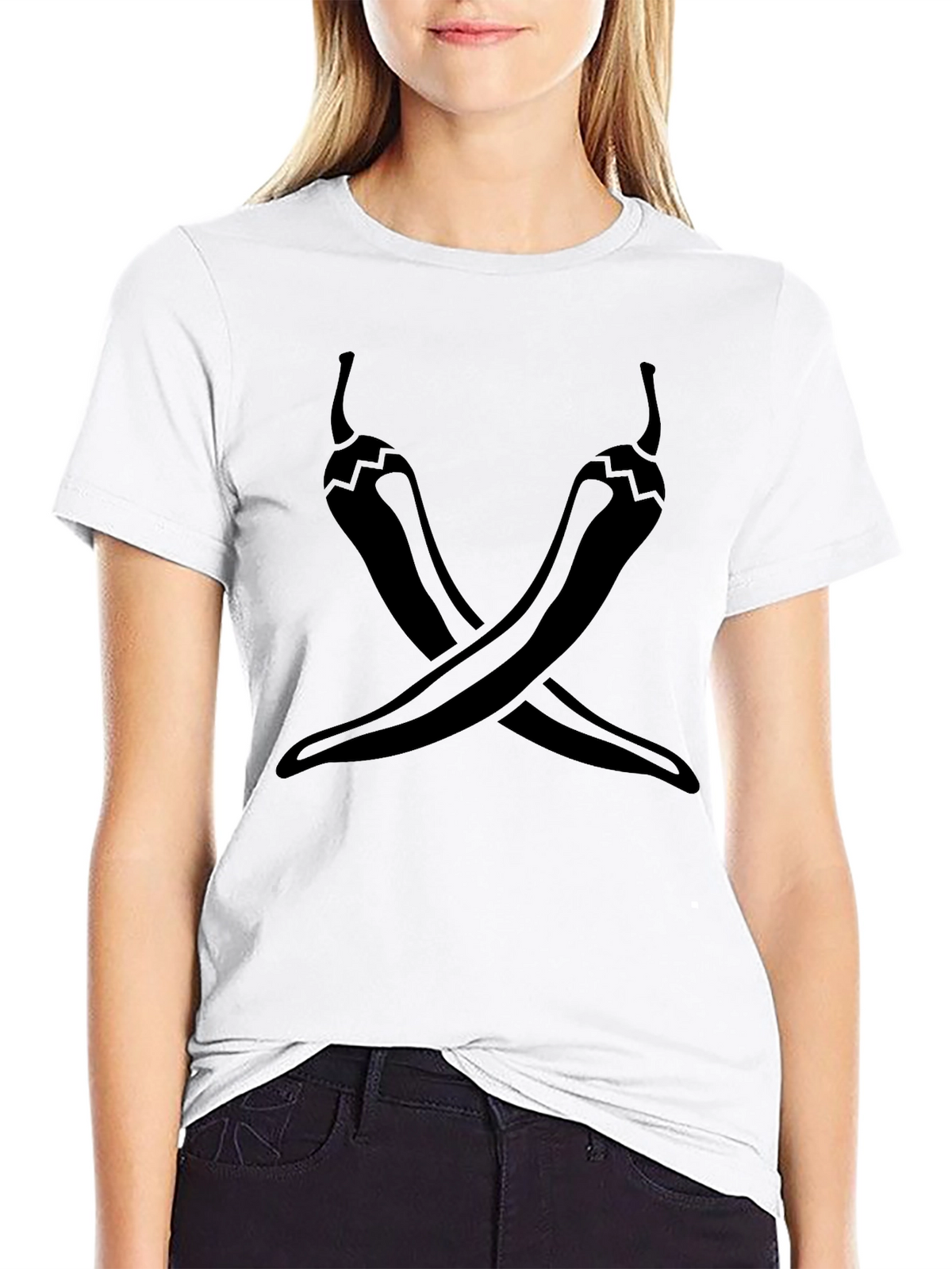 Chili Pepper Graphic Tee - Unisex Black T-Shirt