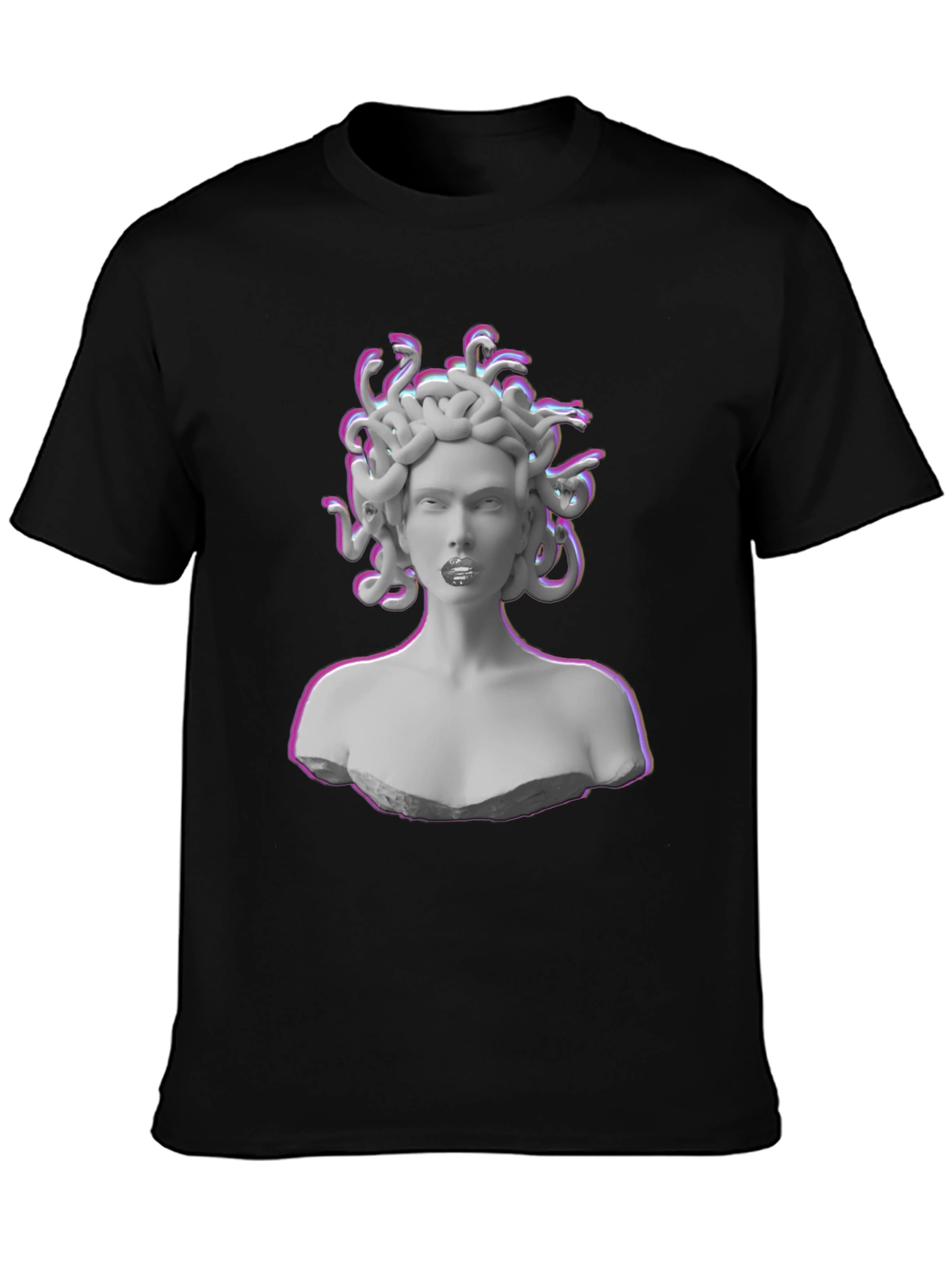 Medusa Graphic Tee - Black