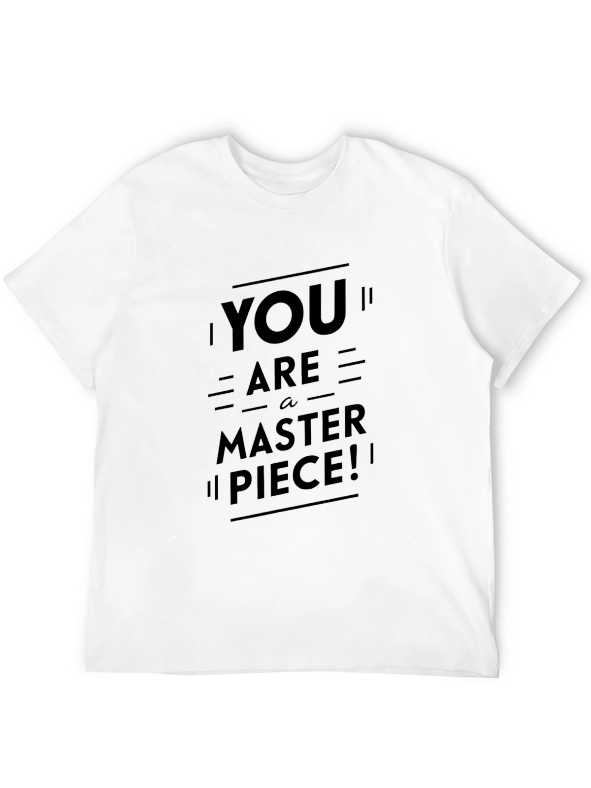You Are A Masterpiece Black Graphic Tee