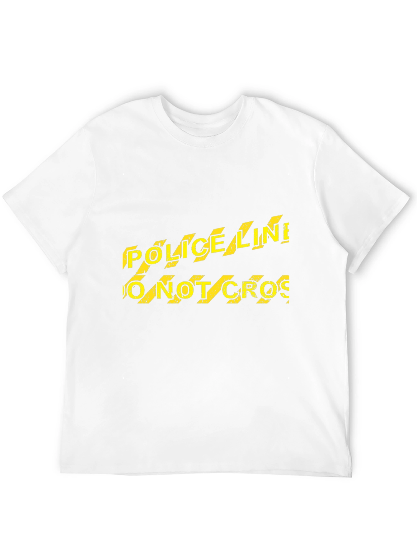 Police Line Do Not Cross Novelty T-Shirt