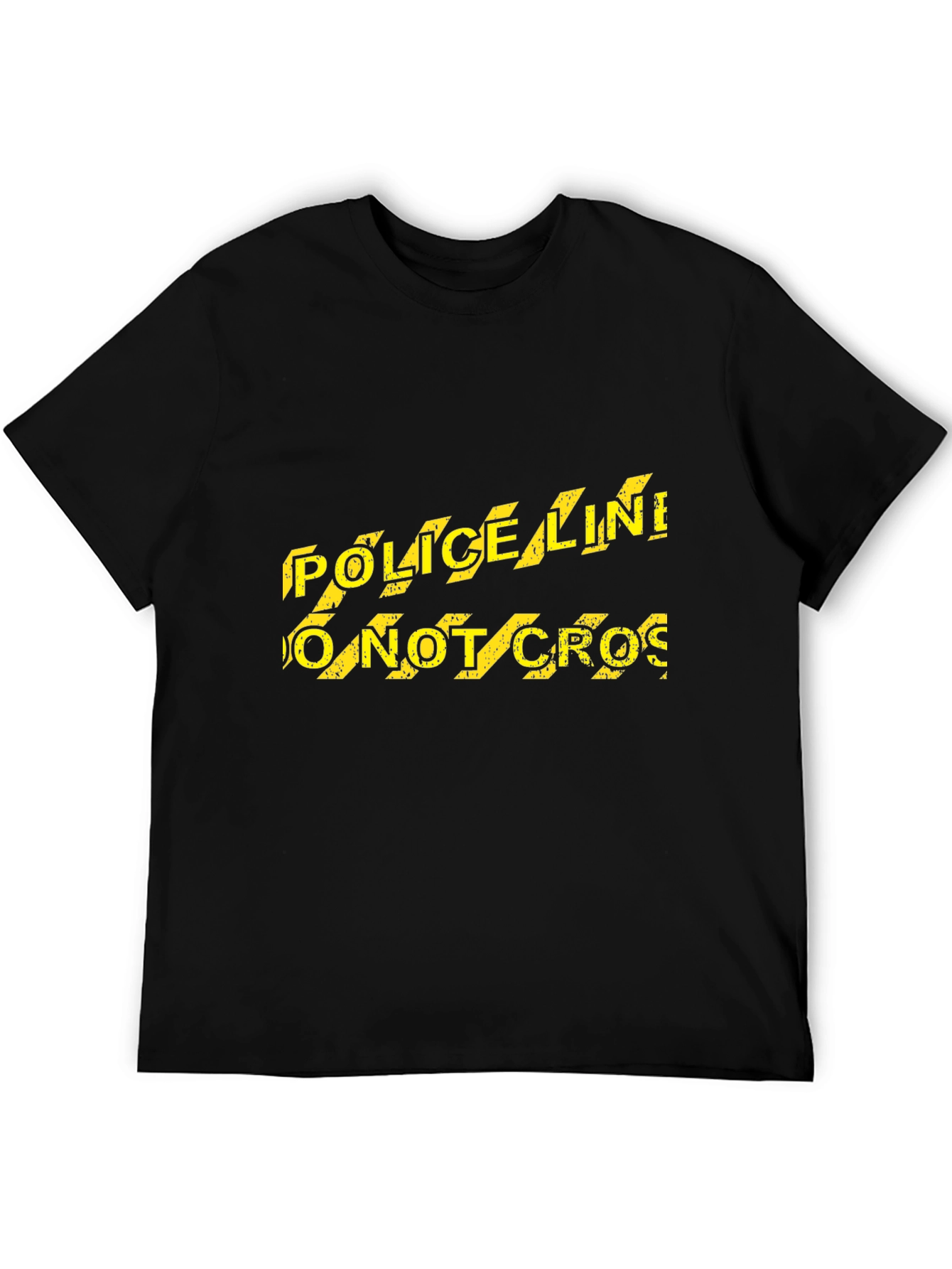 Police Line Do Not Cross Novelty T-Shirt
