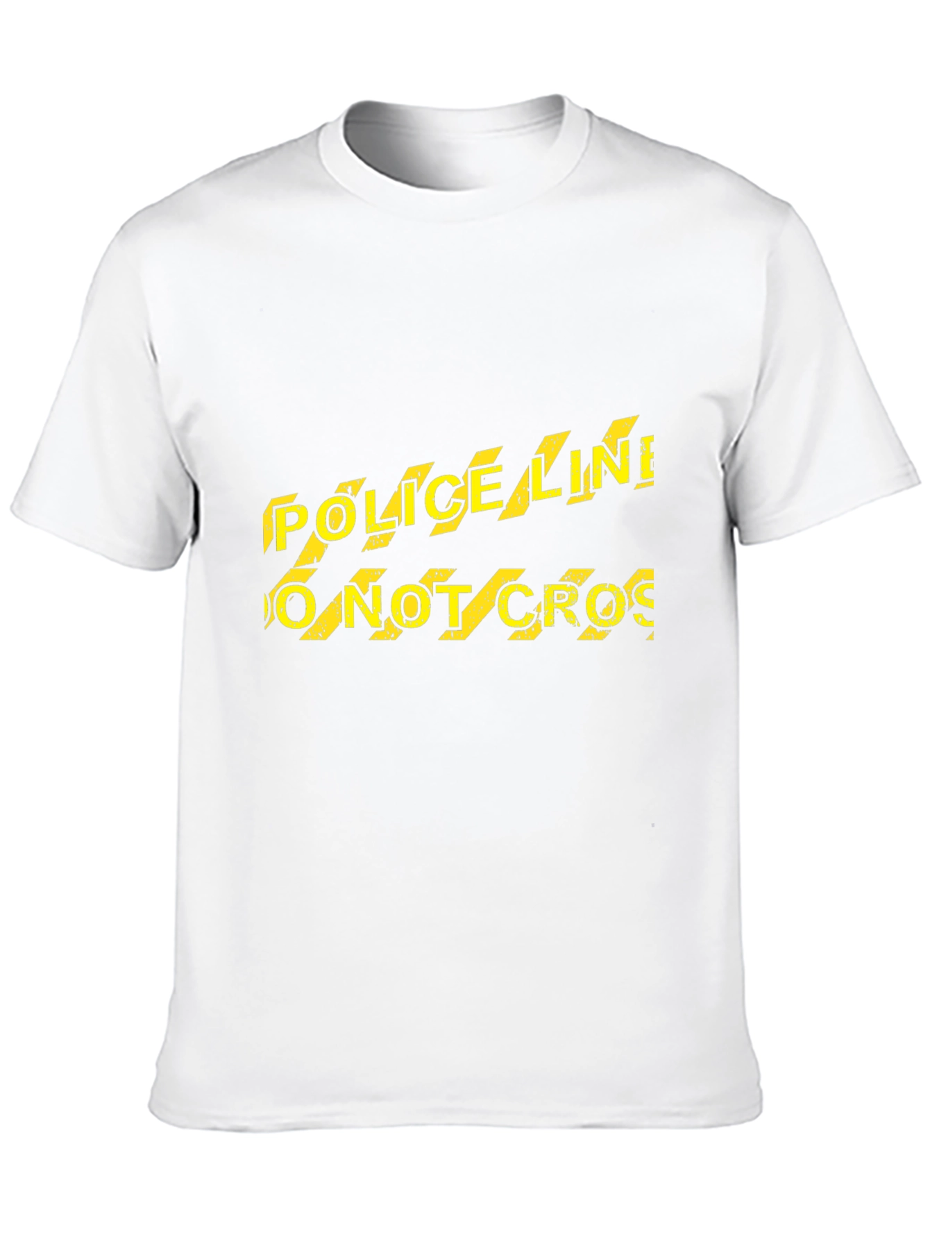 Police Line Do Not Cross Novelty T-Shirt