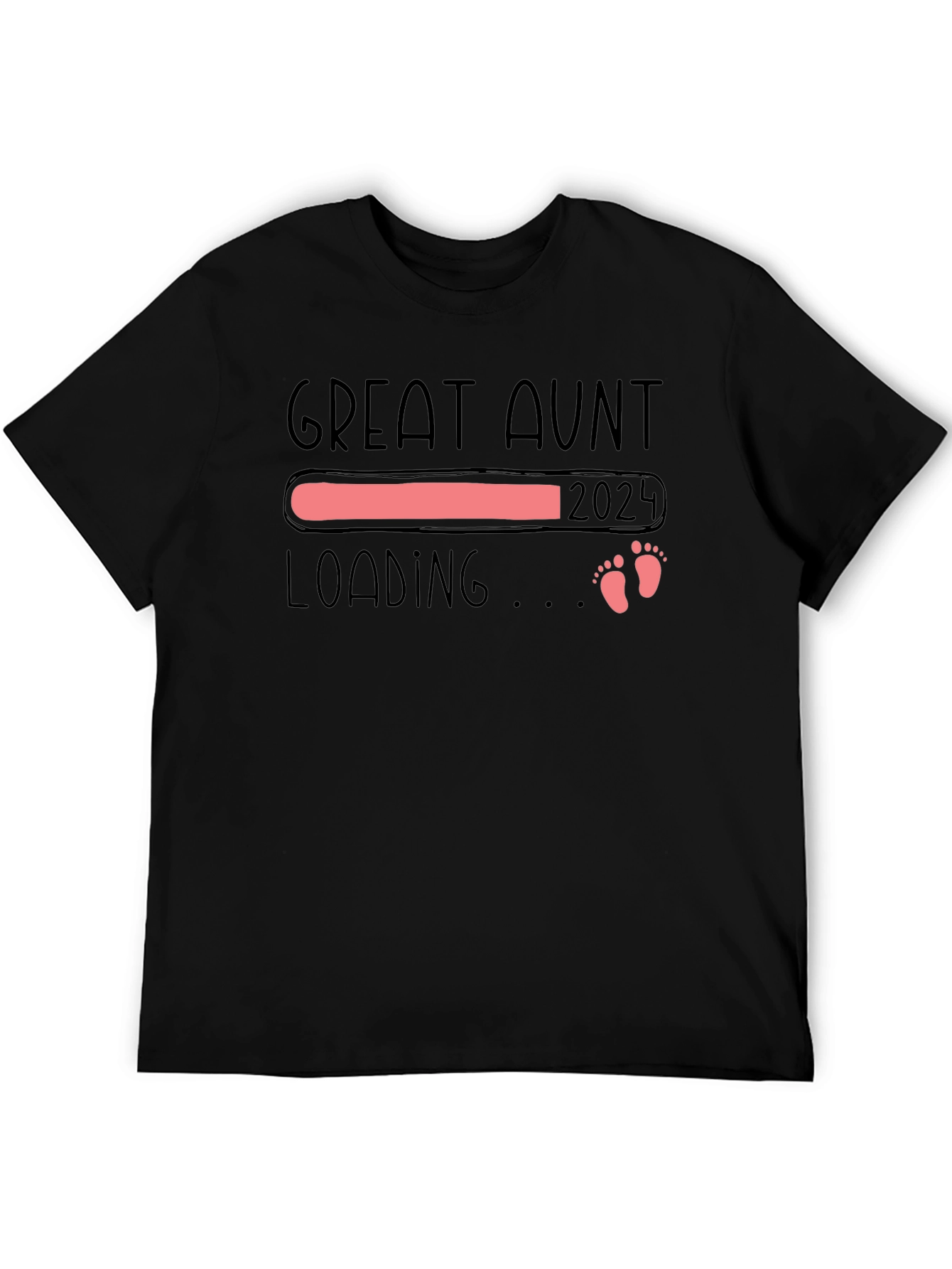 Great Aunt Loading 2024 T-Shirt - Pregnancy Reveal Tee