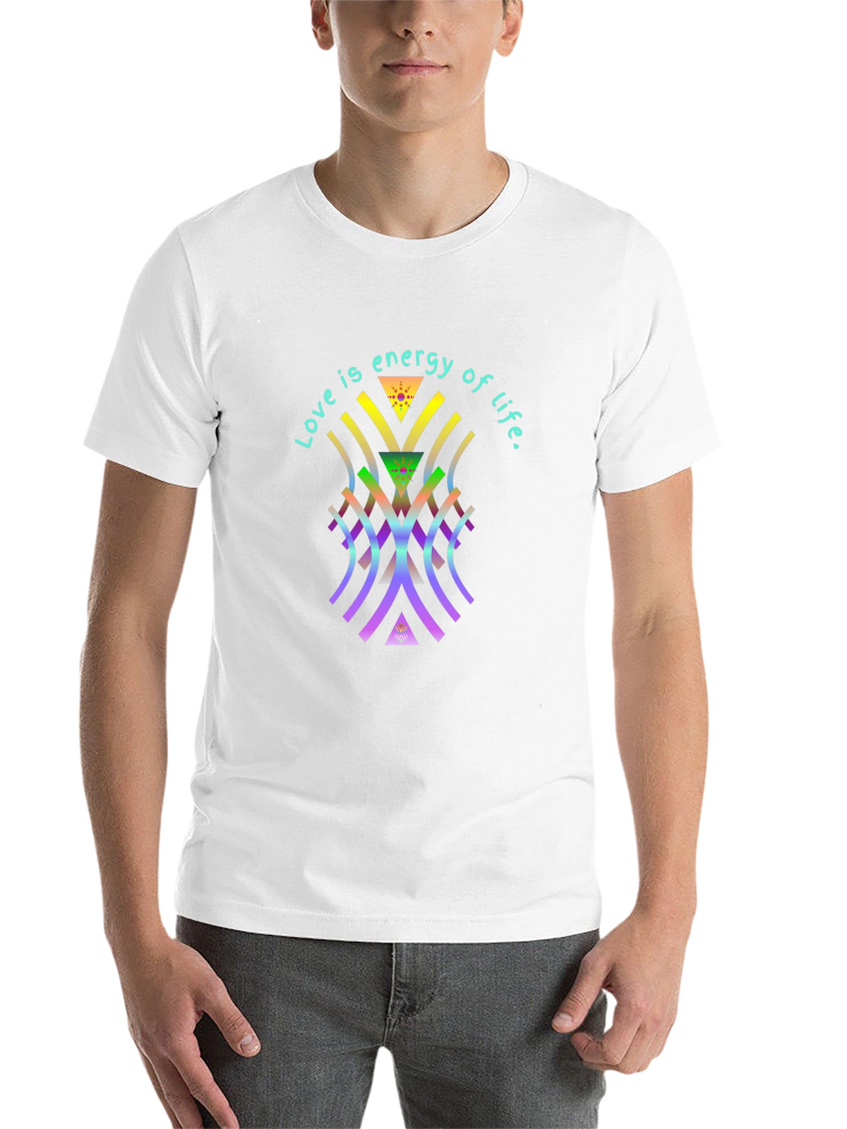Love is Energy T-Shirt - Abstract Graphic Tee