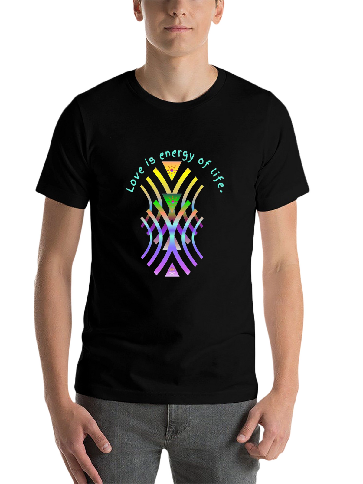 Love is Energy T-Shirt - Abstract Graphic Tee