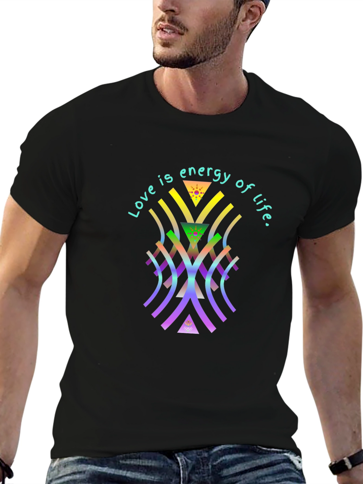 Love is Energy T-Shirt - Abstract Graphic Tee